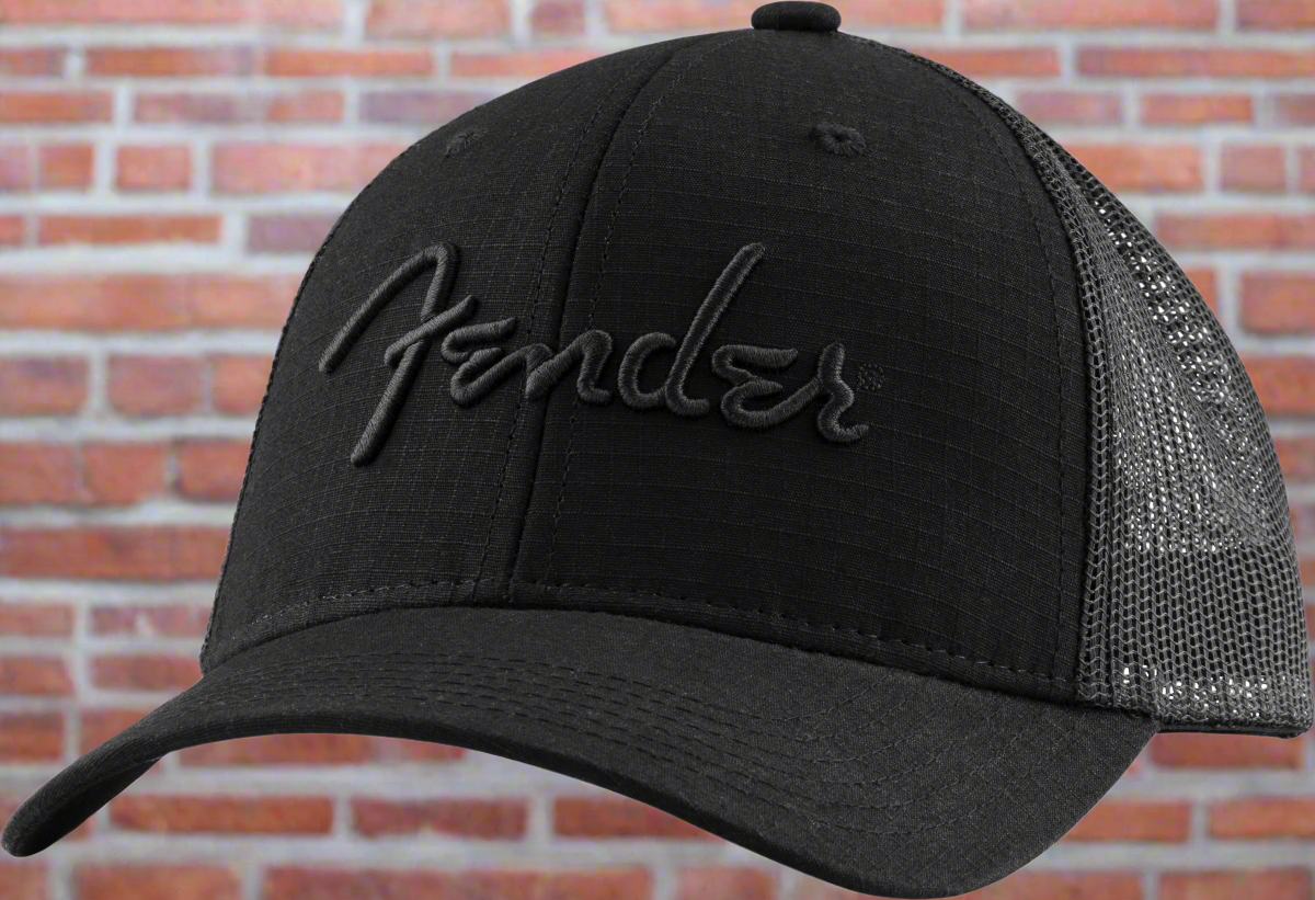 Image of Fender® Snap Back Pick Holder Hat, Black