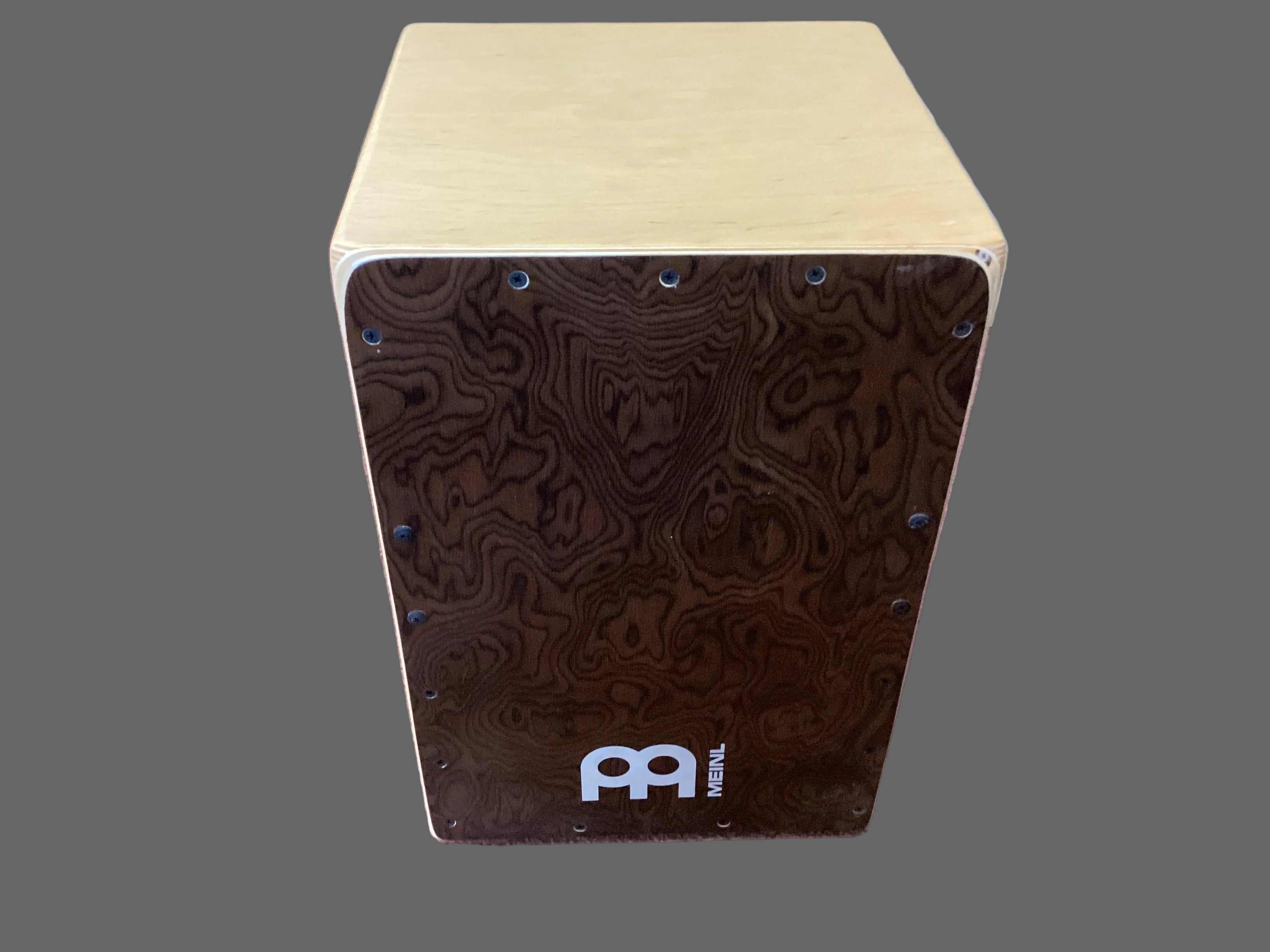 Image of Meinl SnareCraft Cajon~Baltic Birch w/Burl Wood faceplate