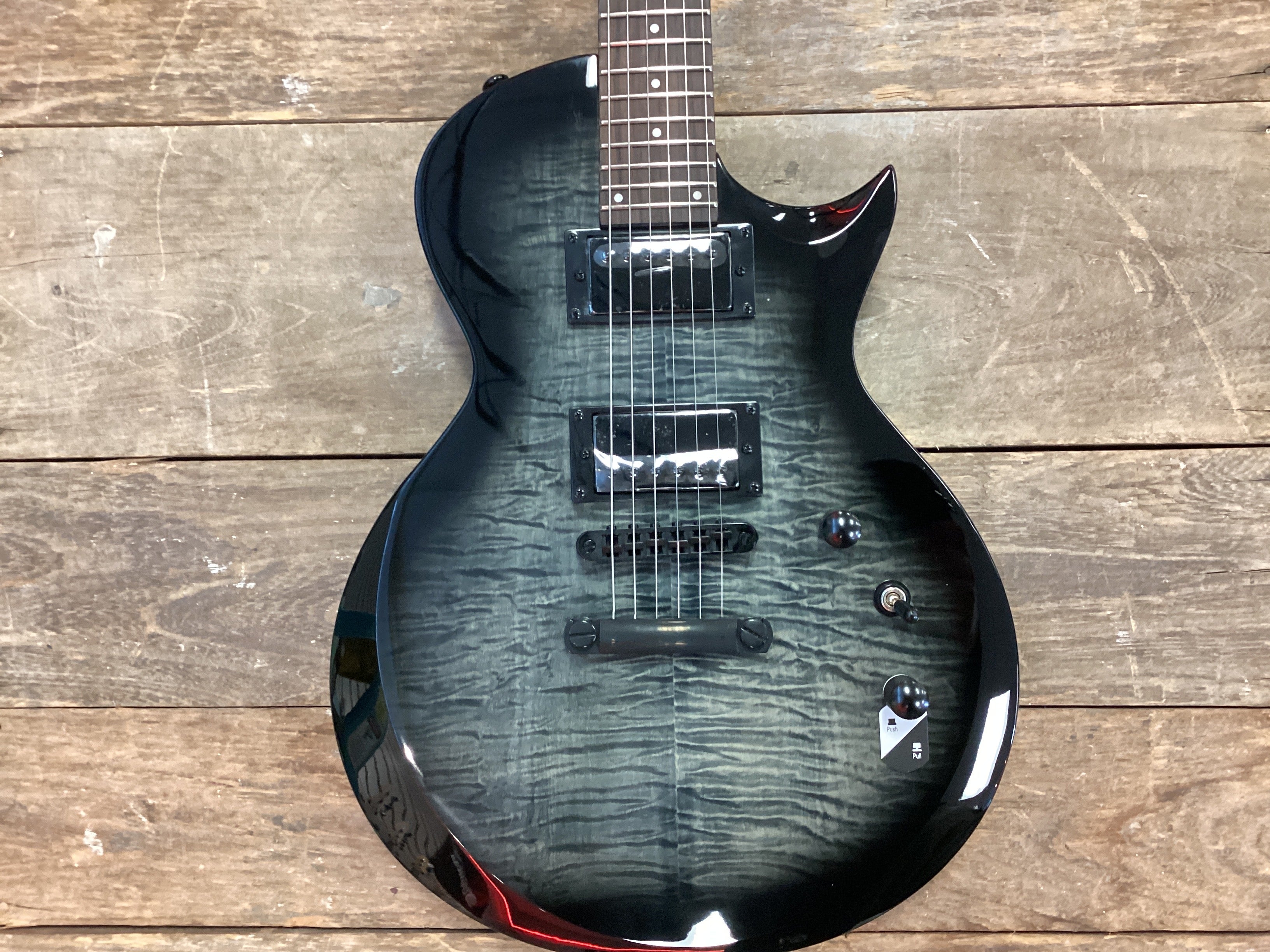 Image of LTD EC200DX Charcoal Burst Electric Guitar