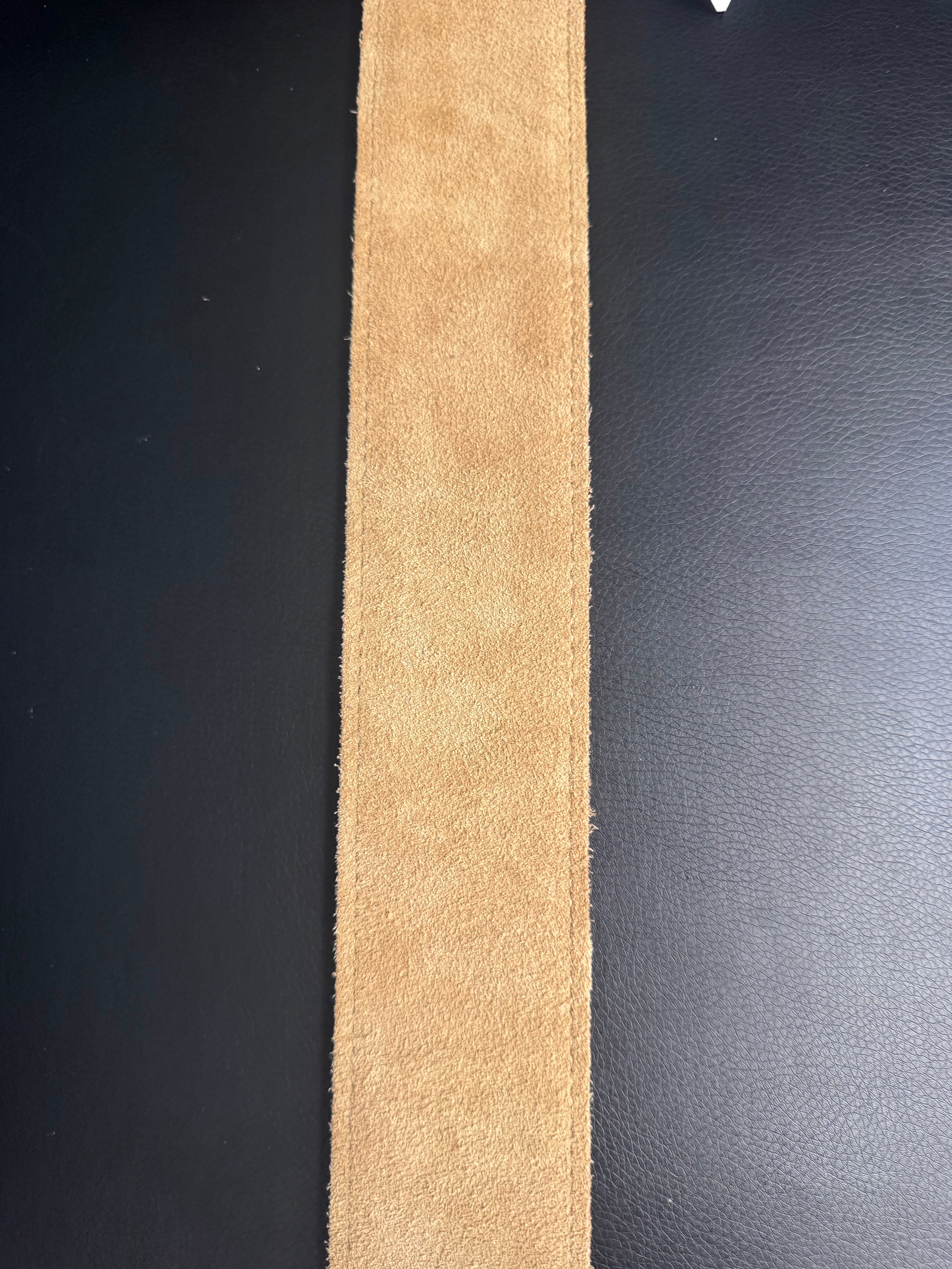 Image of Taylor strap brown leather/suede