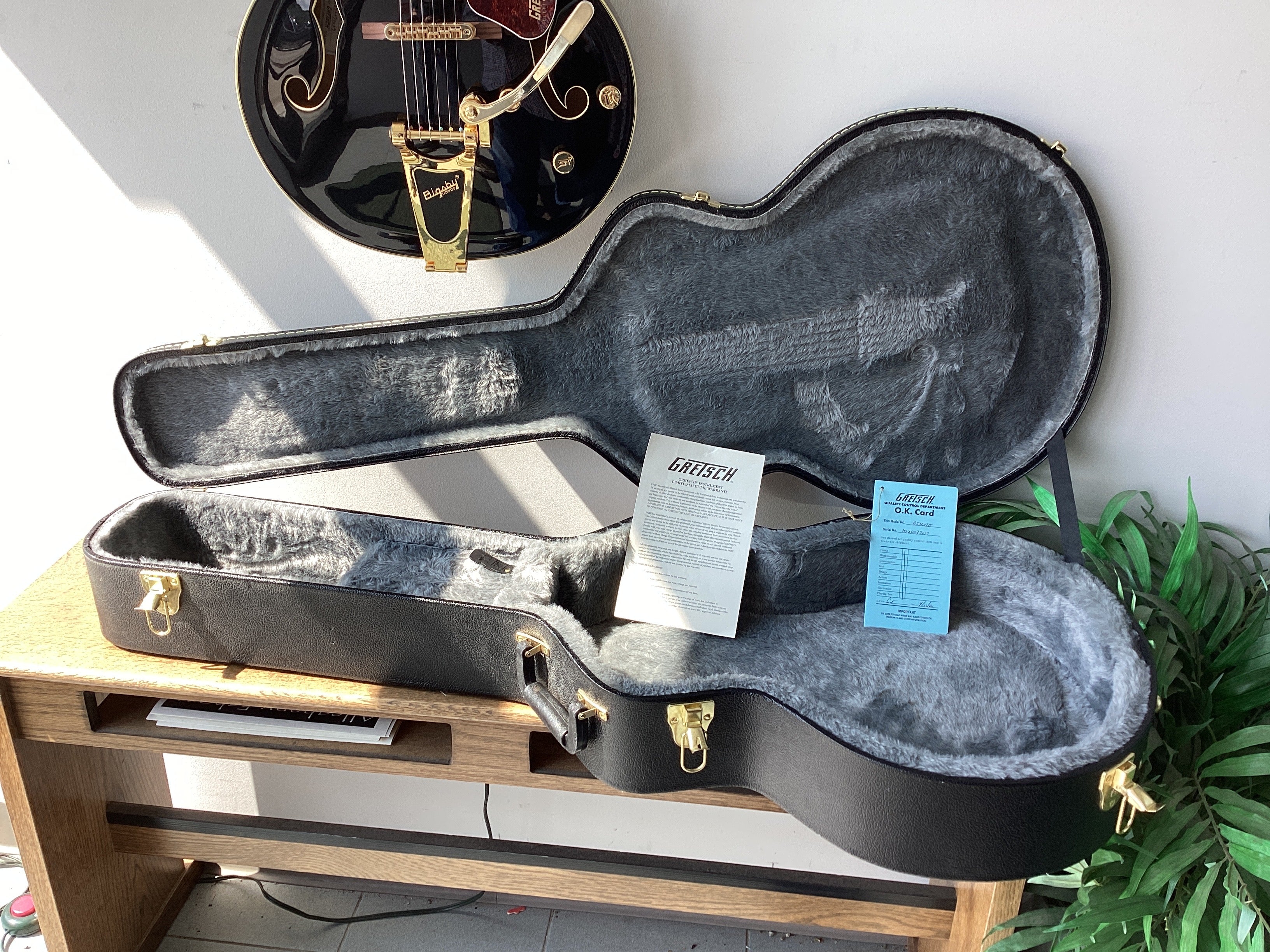 Image of USED 2020 Gretsch 5420TG (Hollowbody) Limited Edition~Black & Gold~w/case