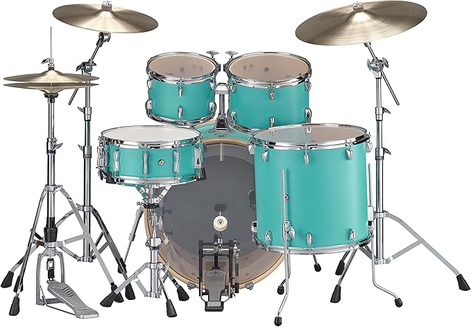 Image of Yamaha Stage Custom Birch 5 Piece Shell Pack Matte Surf Green