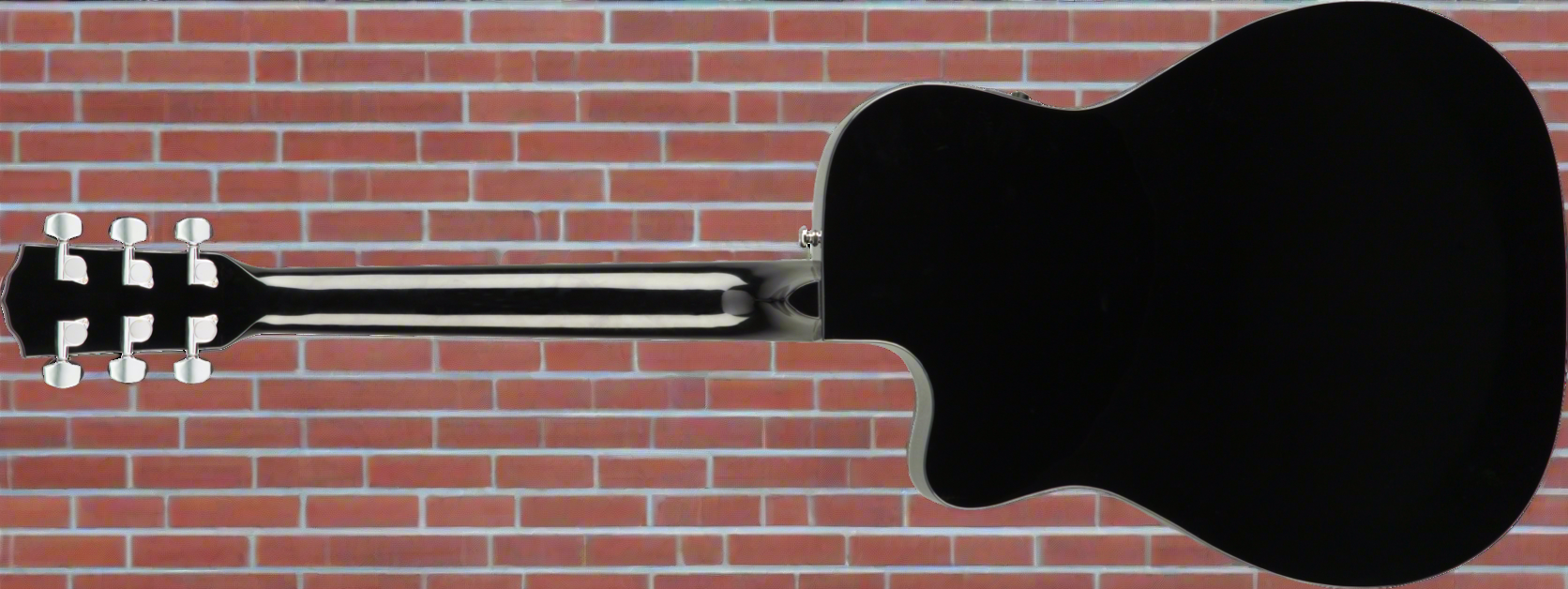 Image of FENDER CC-60SCE Concert, Walnut Fingerboard, Black