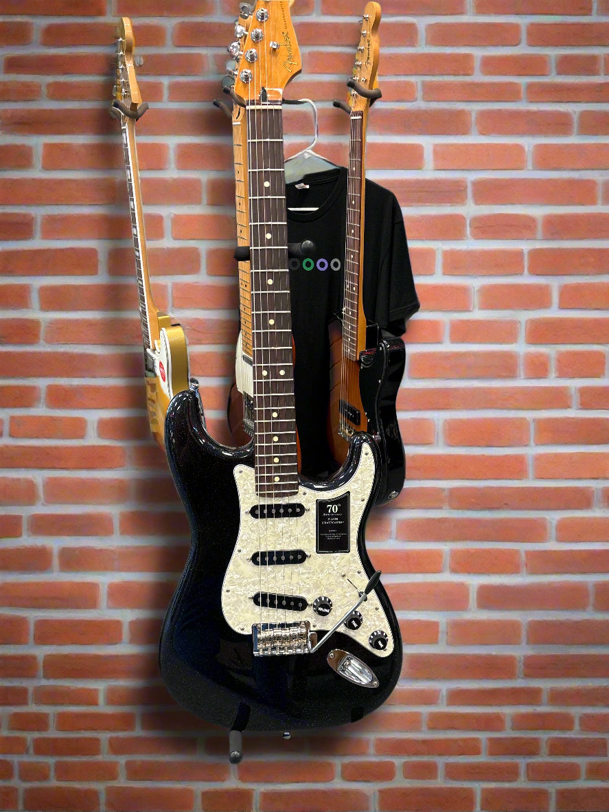 Image of FENDER 70th Anniversary Player Stratocaster®, Rosewood Fingerboard, Nebula Noir
