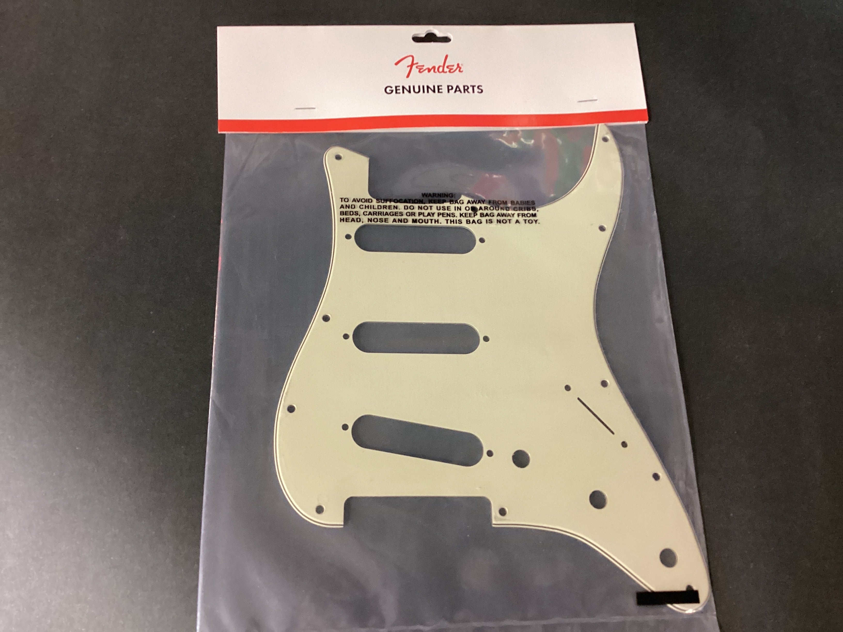 Fender Stratocaster Mint Green 11-hole Pickguard
