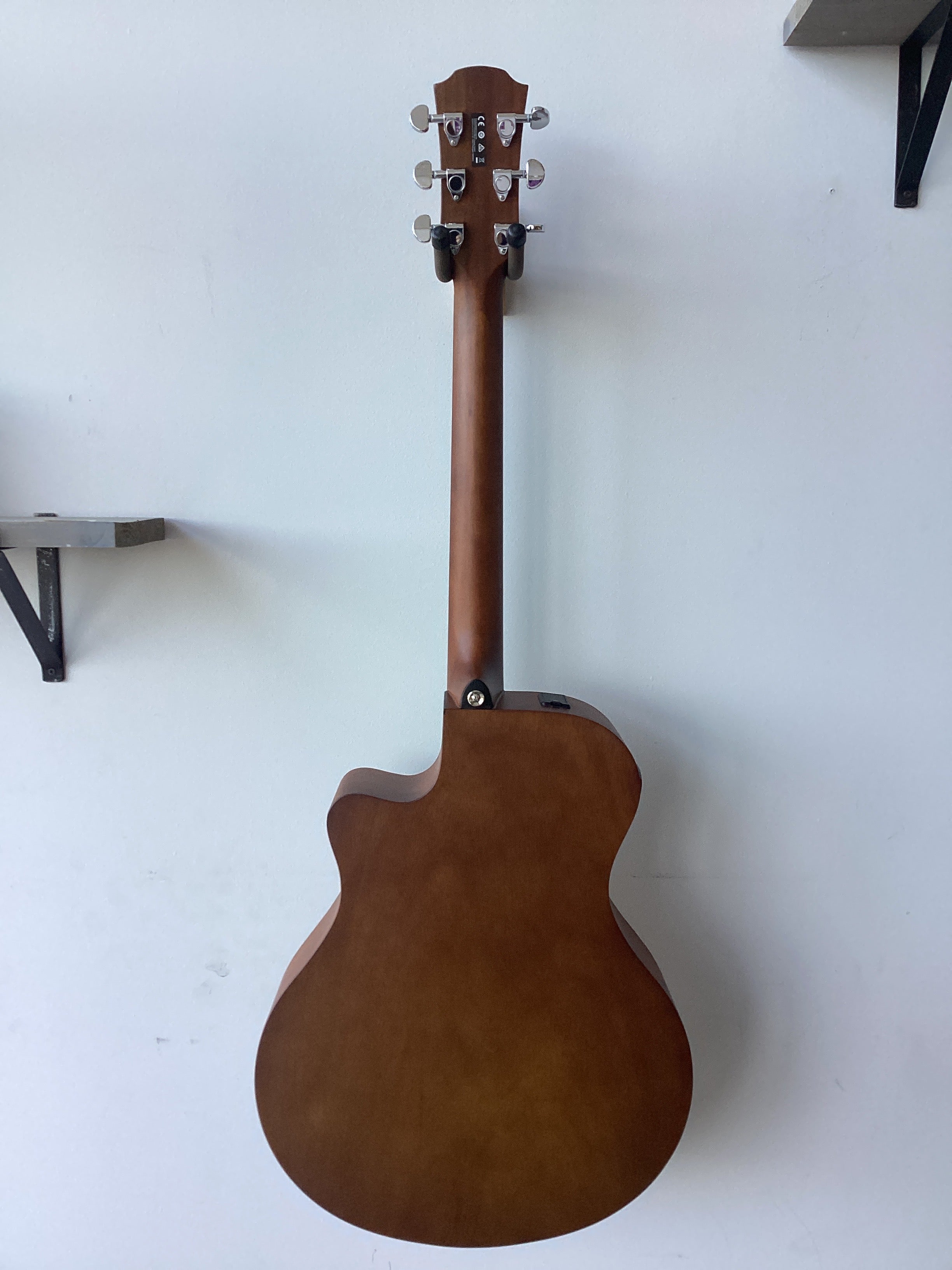 Image of Yamaha~APX600M NS~Thin/Modern Acoustic-Electric Acoustic Guitar~Natural Satin