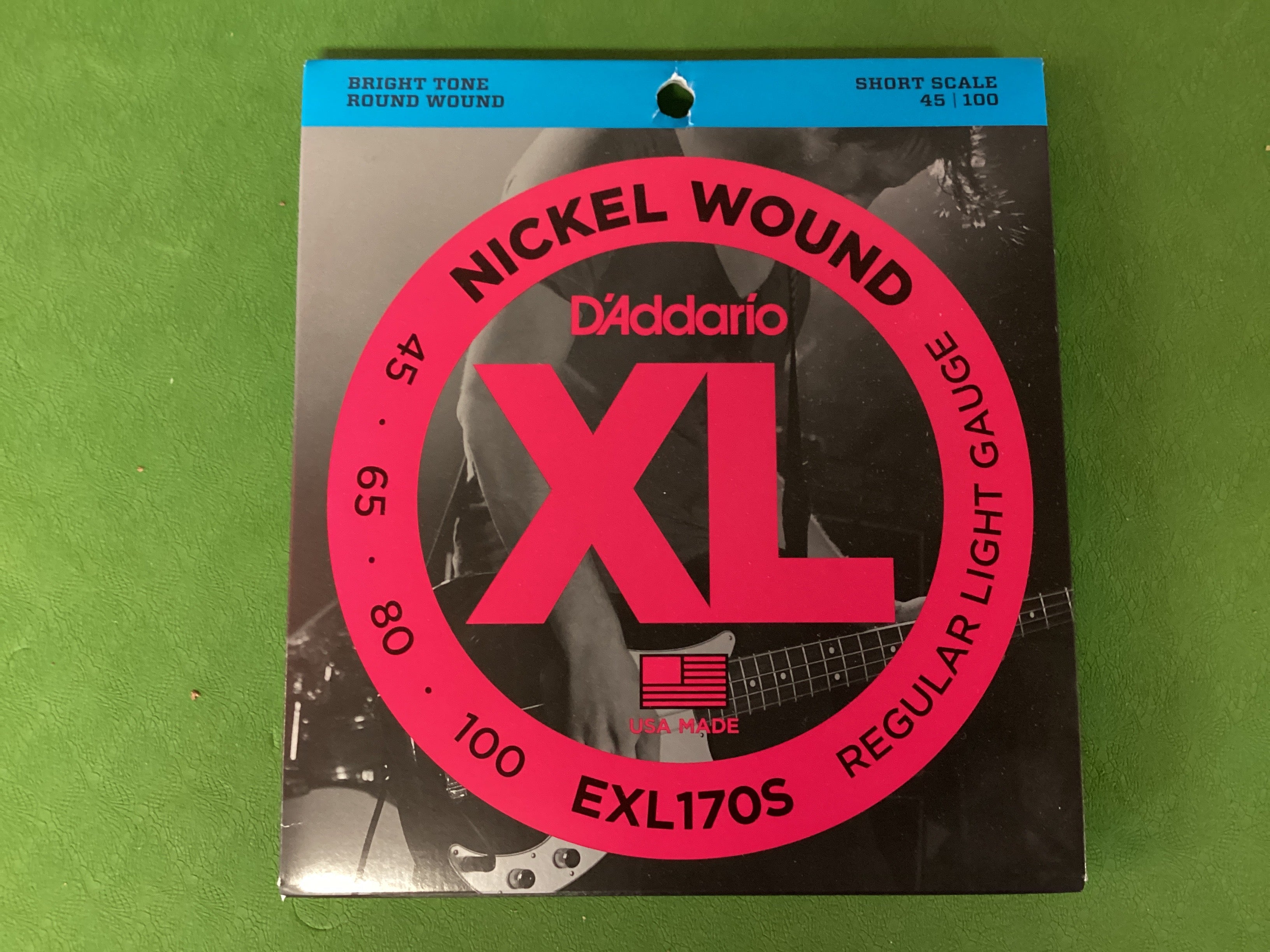 Image of D’Addario Short Scale 45-100 Bass Strings EXL170S