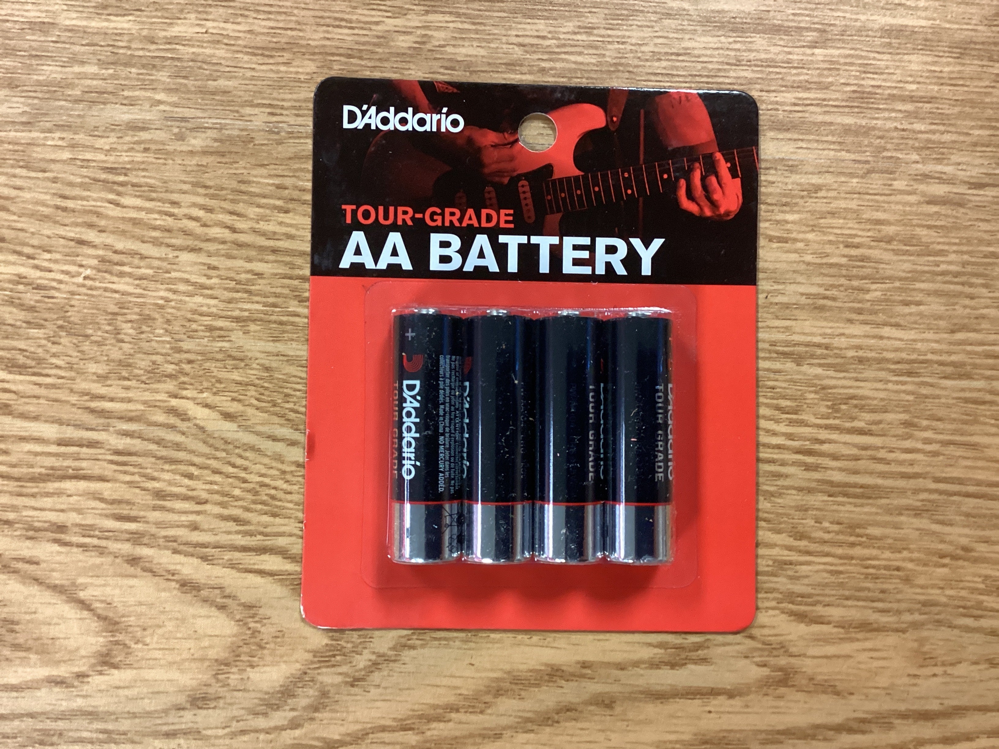 Image of D'Addario AA Batteries - 4-Pack for Pedals, Tuners, Wireless Systems