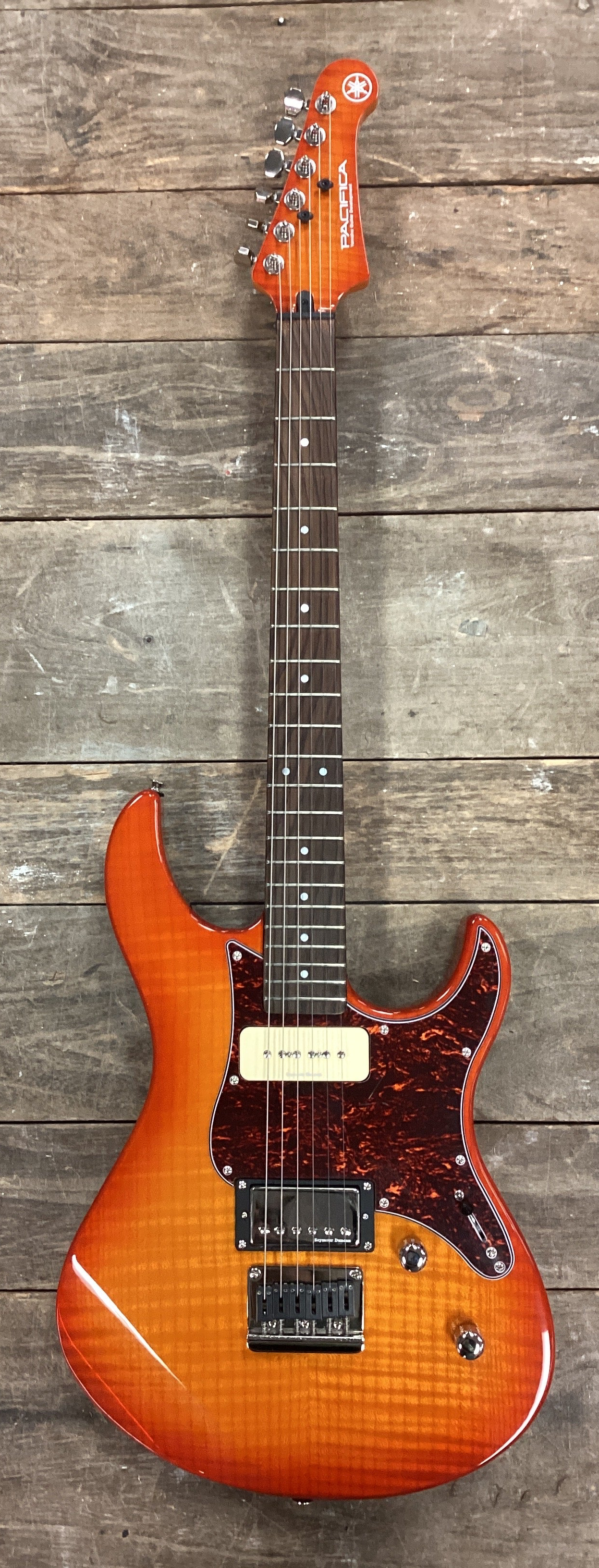 Image of Yamaha Pacifica 611HFM Electric Guitar “Light Amber Burst”
