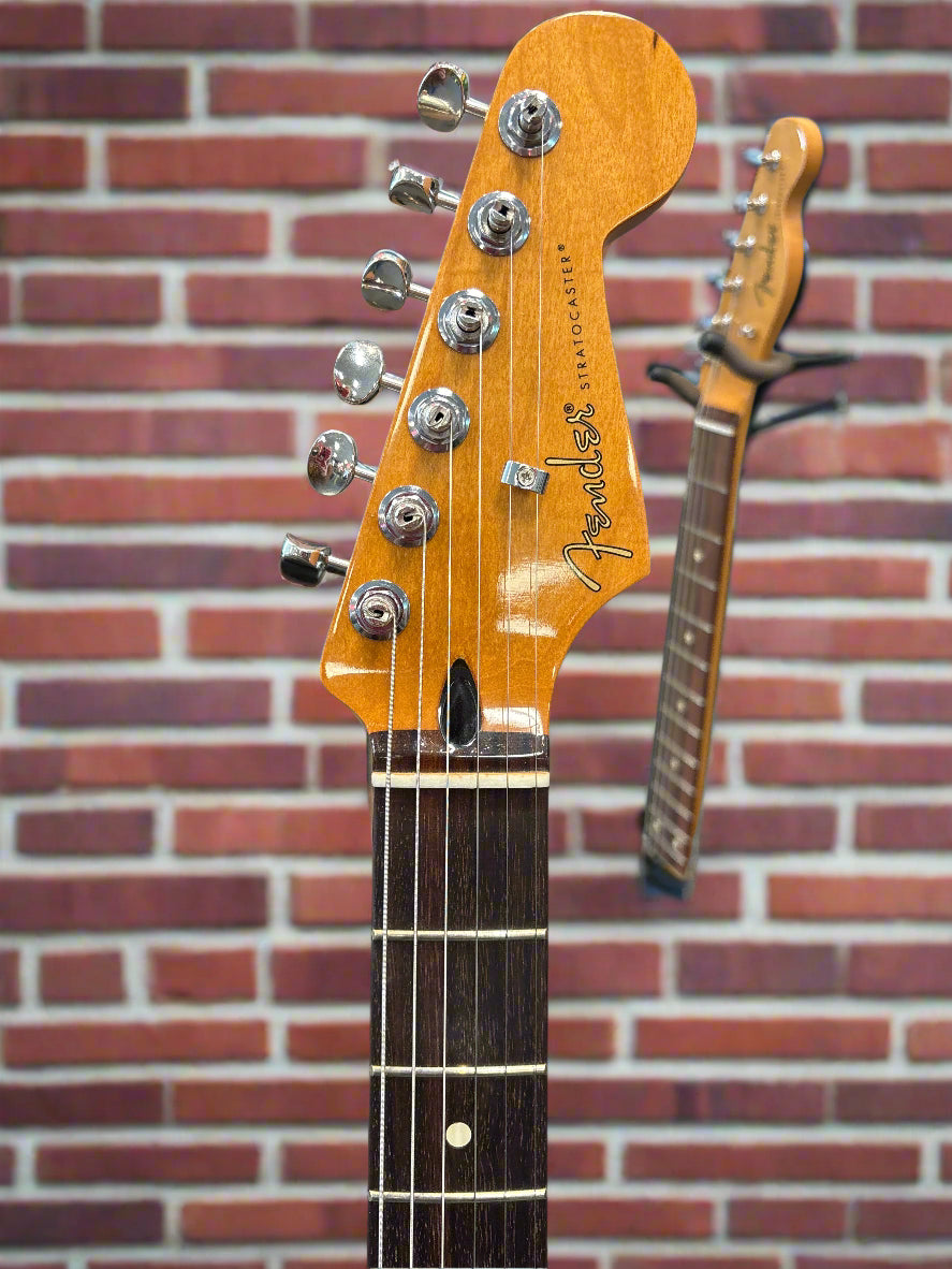 Image of FENDER 70th Anniversary Player Stratocaster®, Rosewood Fingerboard, Nebula Noir