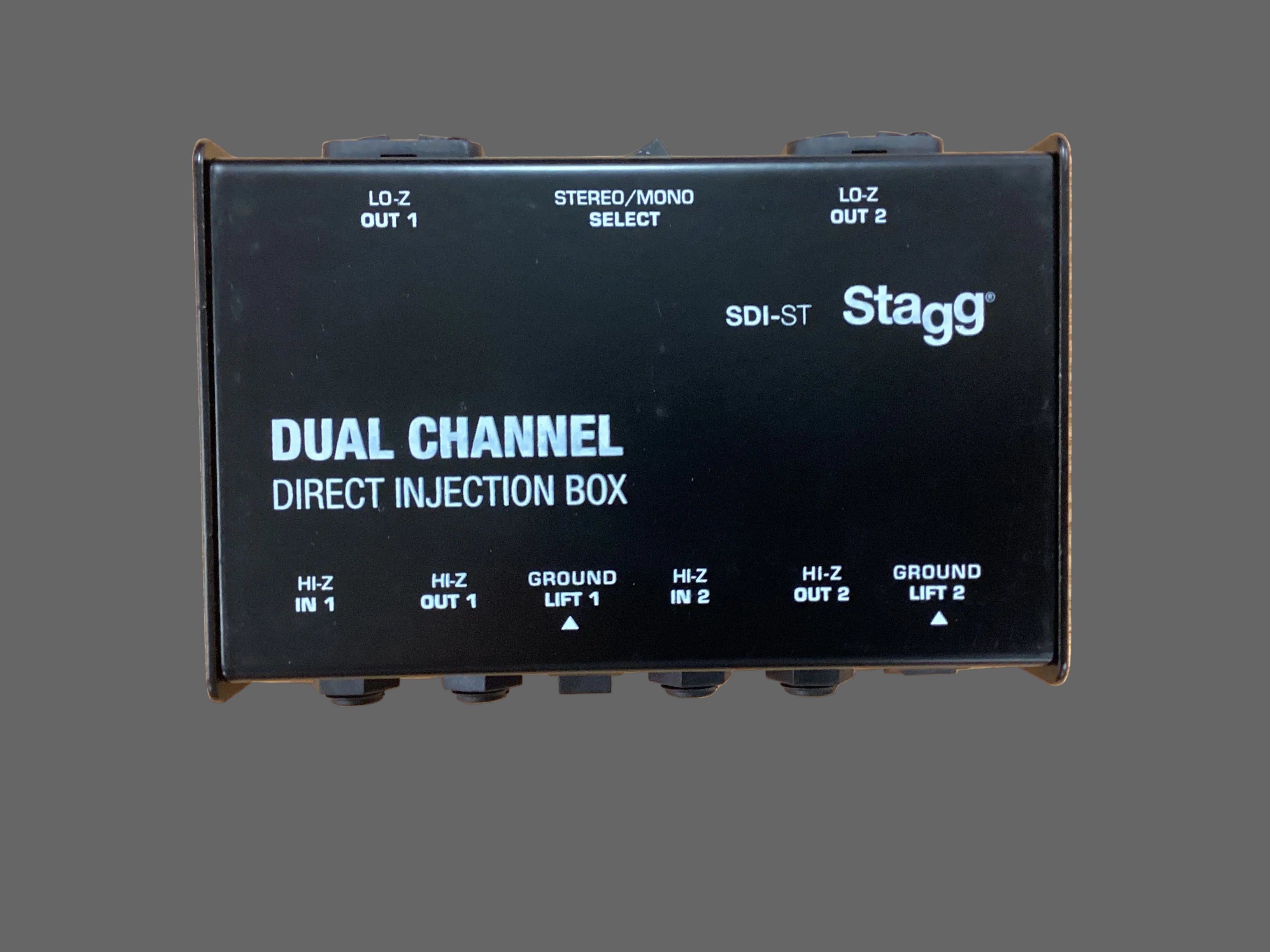 Image of Stagg SDI-ST 2-Channel Passive Direct Box