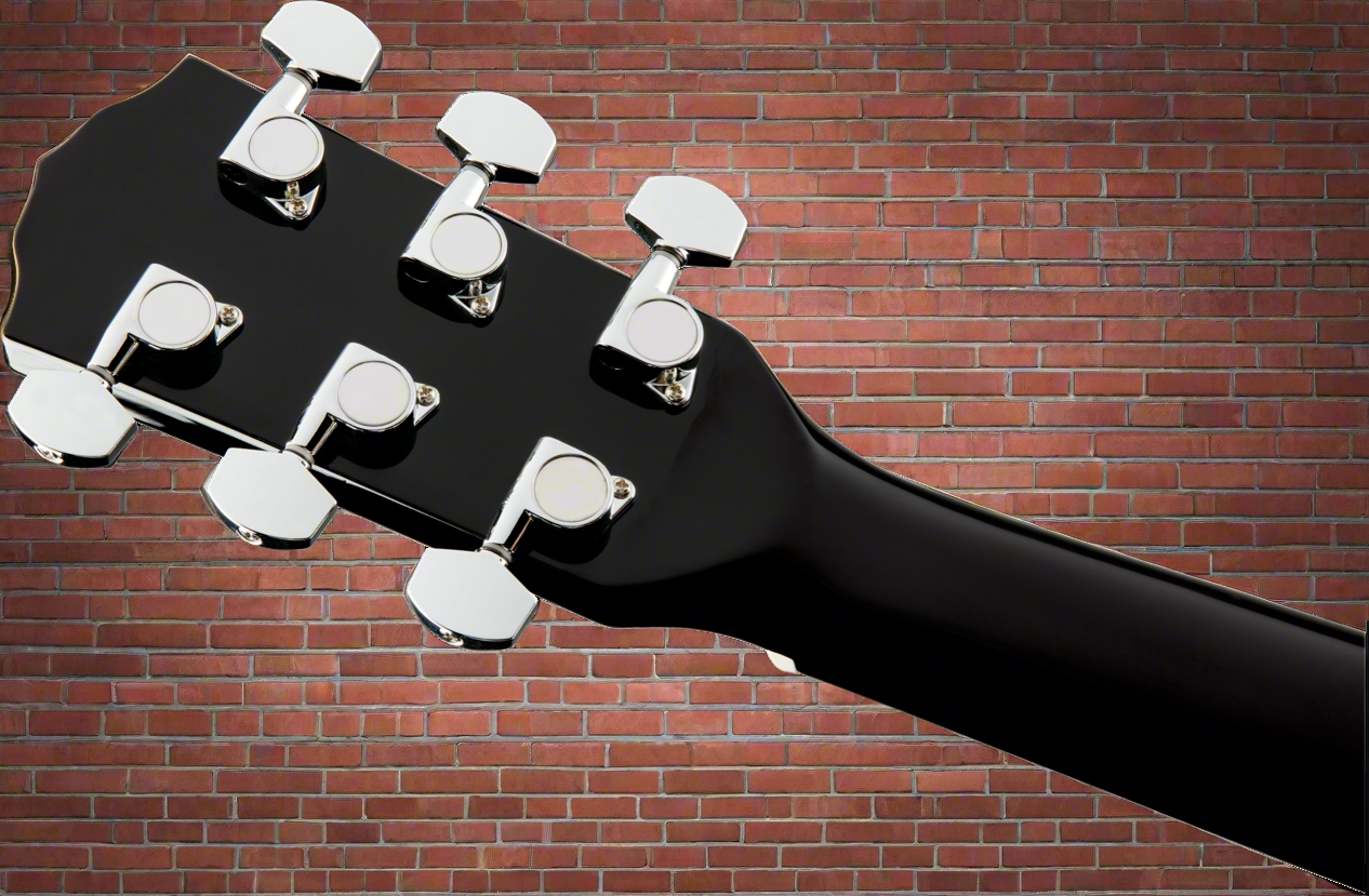 Image of FENDER CC-60SCE Concert, Walnut Fingerboard, Black