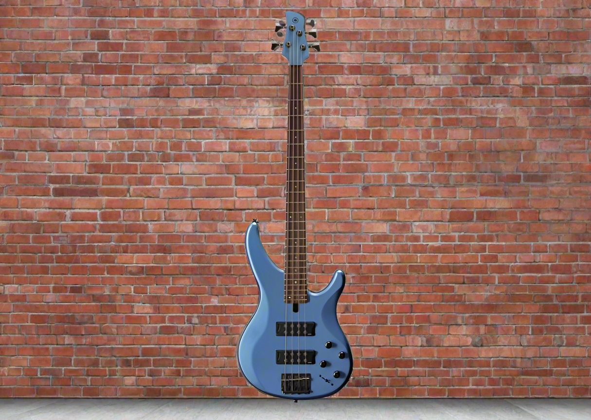 Image of YAMAHA TRBX304 FTB 4-String Electric Bass Guitar, Factory Blue
