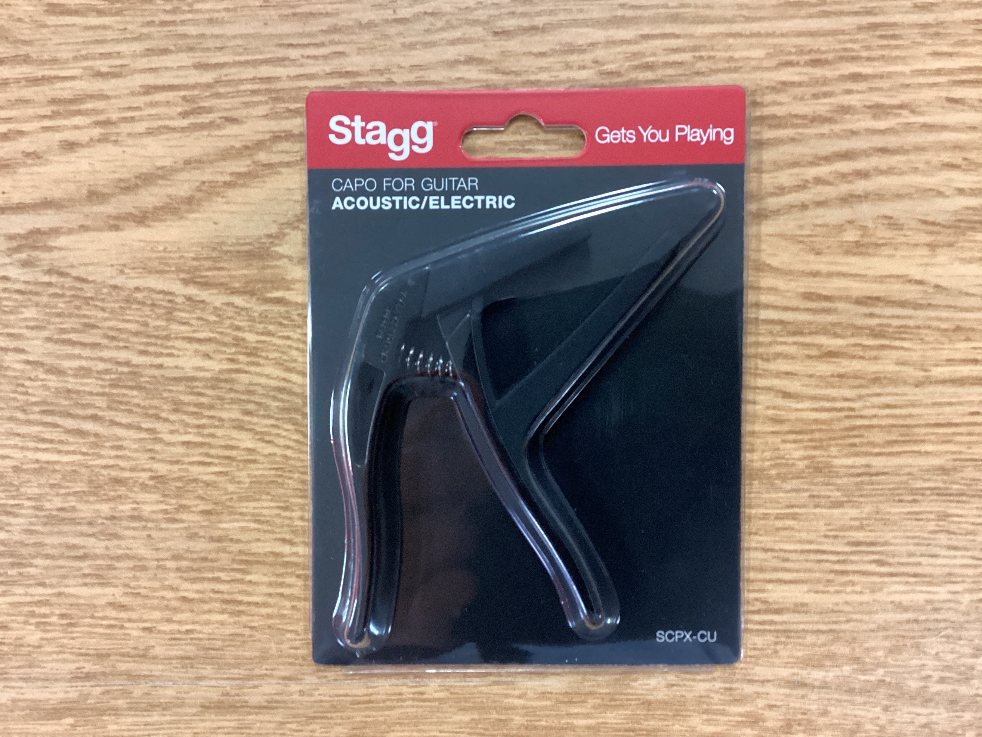 Image of Stagg Trigger Capo “Black”
