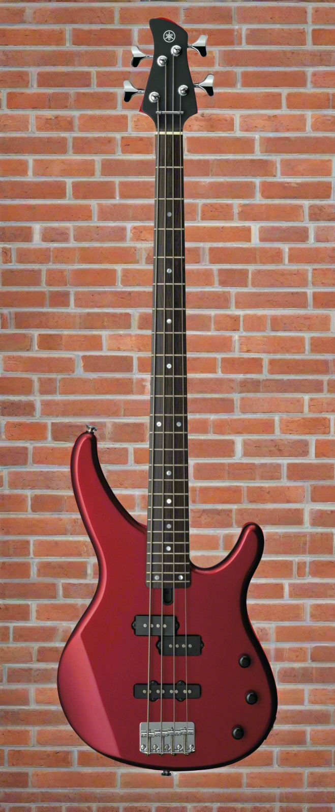 Image of YAMAHA TRBX174 RM 4-String Electric Bass Guitar, Red Metallic