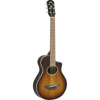 Image of Yamaha APXT2EW Tobacco Sunburst 3/4 Size Thinline Acoustic Electric Cutaway Guitar