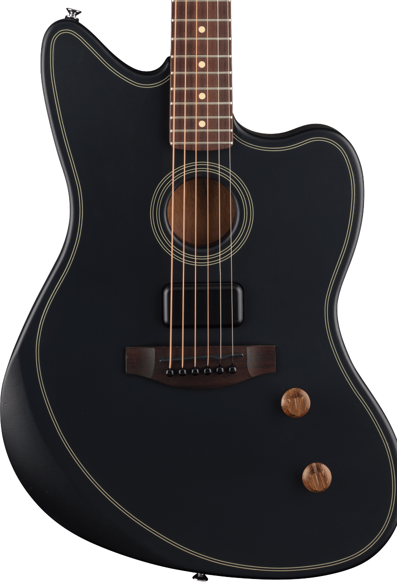 Image of Fender Acoustasonic Standard Jazzmaster - Black