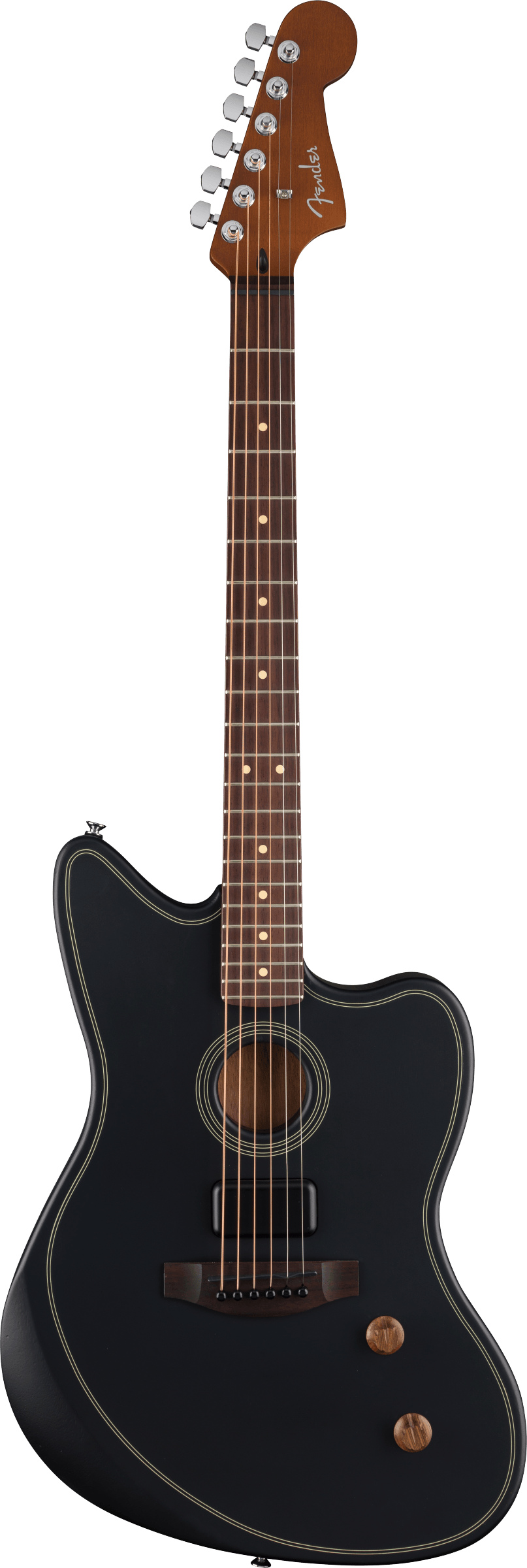 Image of Fender Acoustasonic Standard Jazzmaster - Black