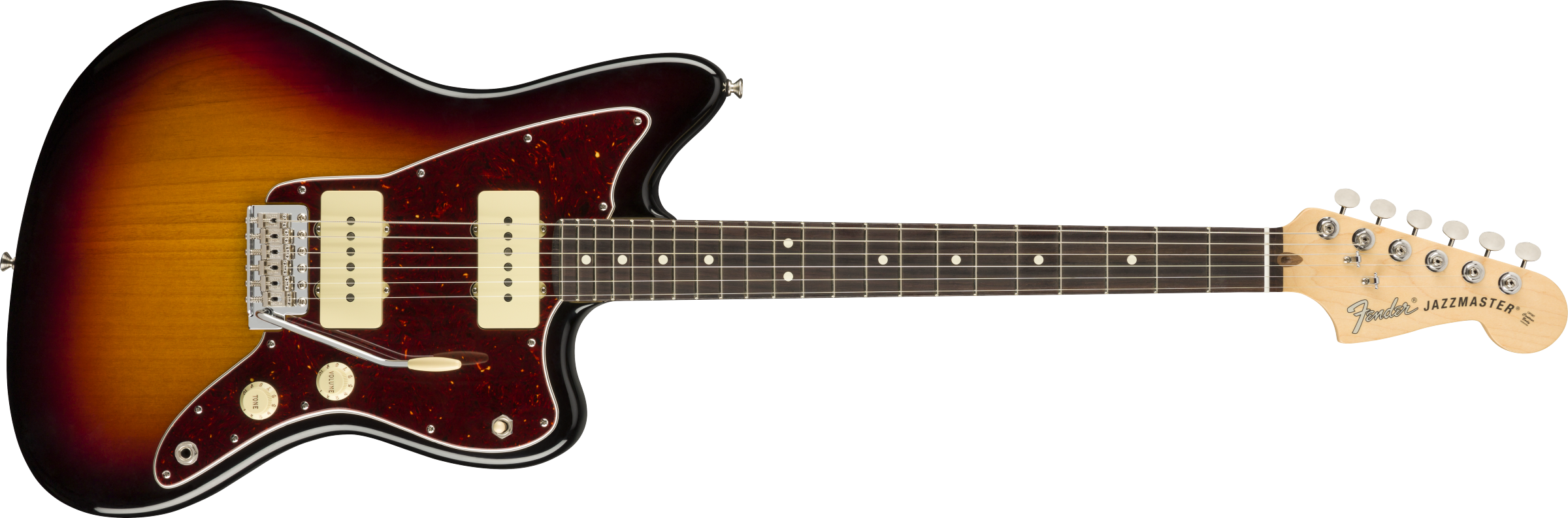 Image of FENDER American Performer Jazzmaster®, Rosewood Fingerboard, 3-Color Sunburst