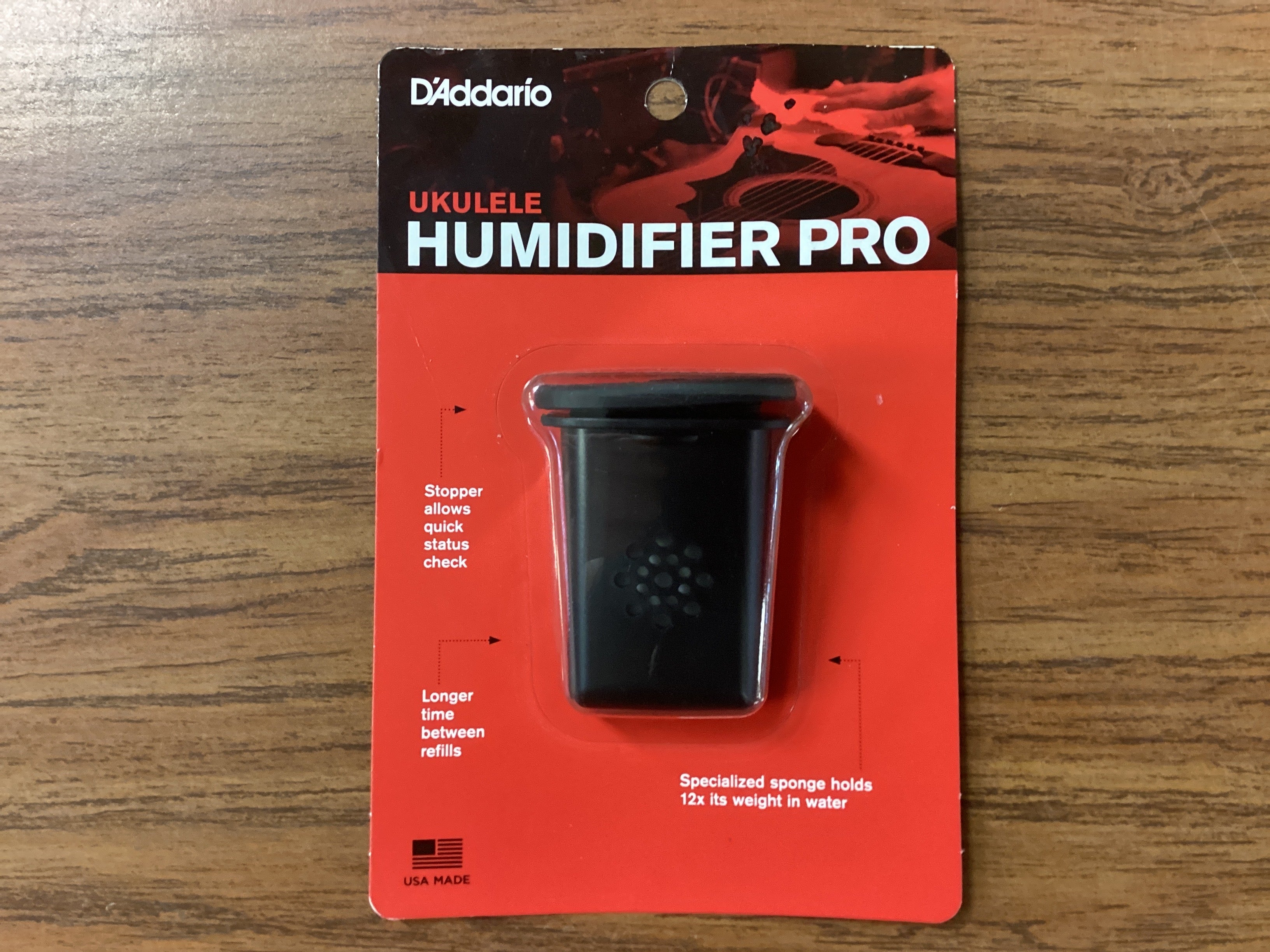 Image of D’Addario Ukulele Humidifier Pro