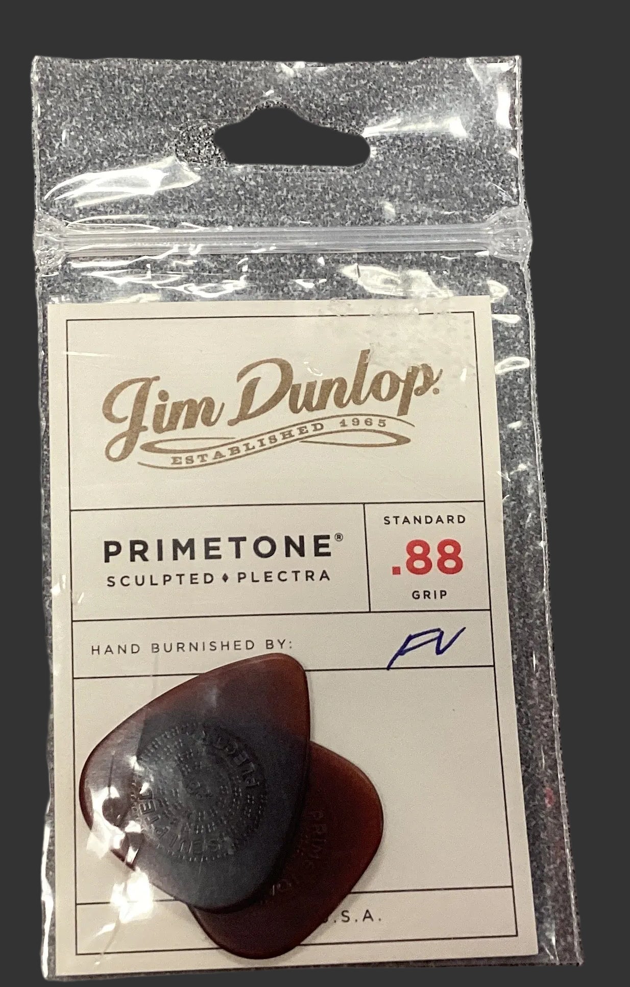 Image of Jim Dunlop PrimeTone .88 picks (3pk)