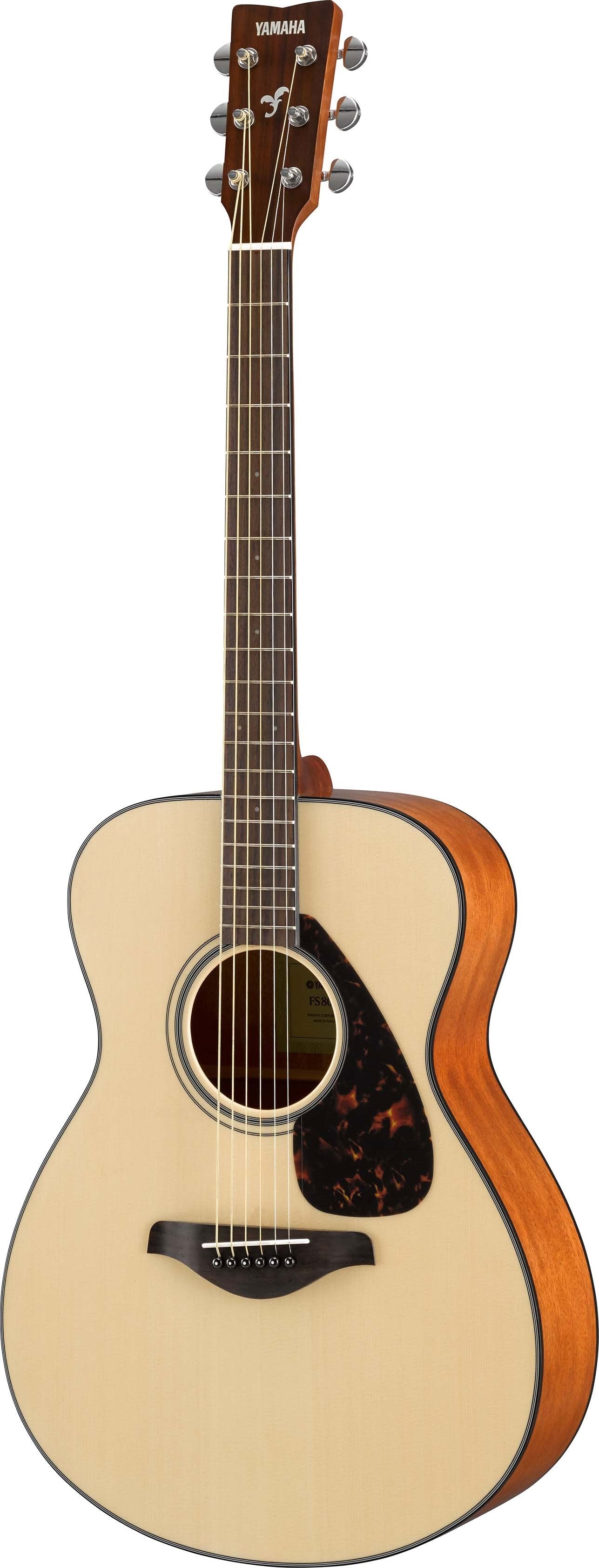 Image of YAMAHA FS800 NATURAL SMALL BODY GUITAR SOLID TOP