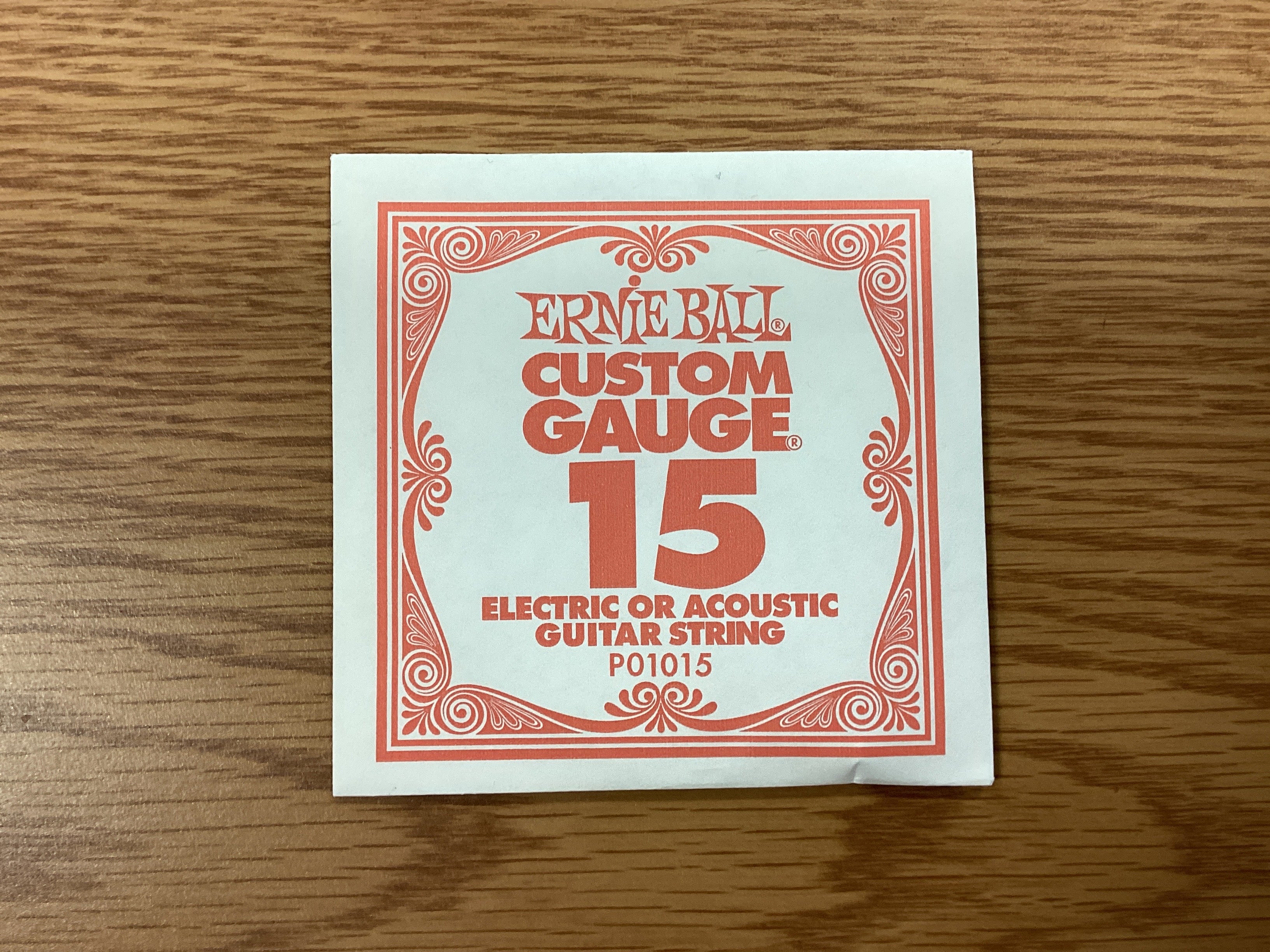 Image of Ernie Ball single string “15” gauge