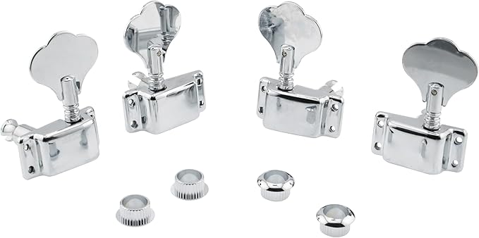 Image of Ping P2680 Bass Guitar Tuning Machines - 4-String, Chrome, Replacement Tuners