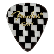 Image of Fender Picks 351 Shape, Checker, Heavy (12)