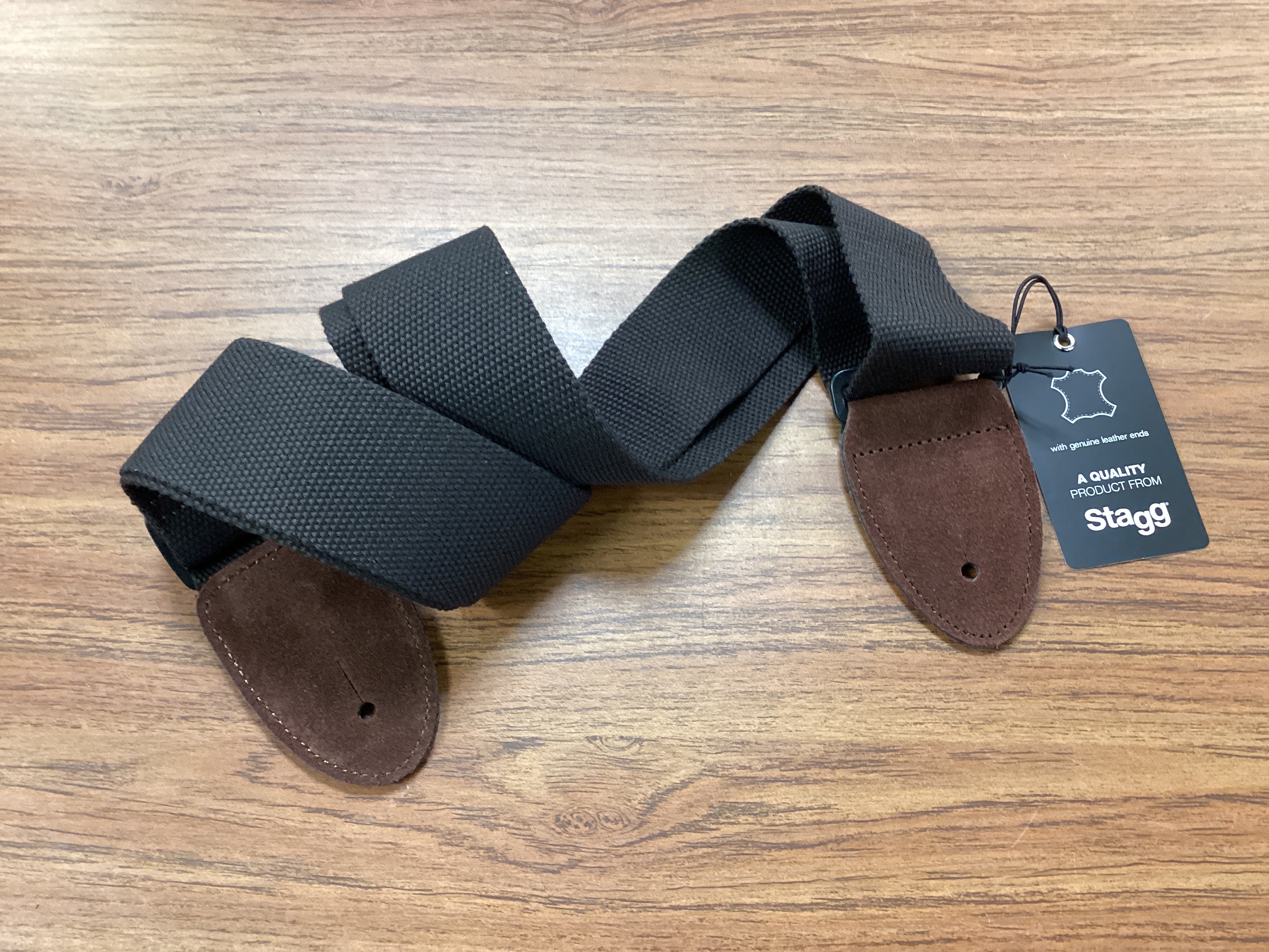 Image of Stagg SNV5 BR 2 Inch Cotton Guitar Strap Brown