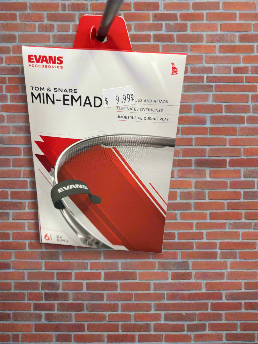 Image of Evans Mini EMAD Tom and Snare Drum Damper Pads (Pack of 6)