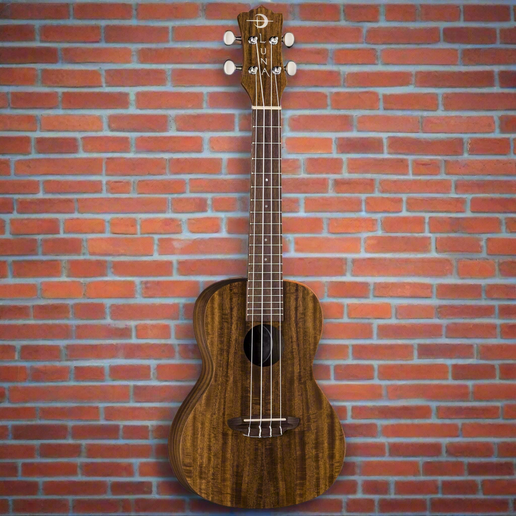 Image of LUNA Uke Flamed Acacia Concert w/Gigbag UKE ACC