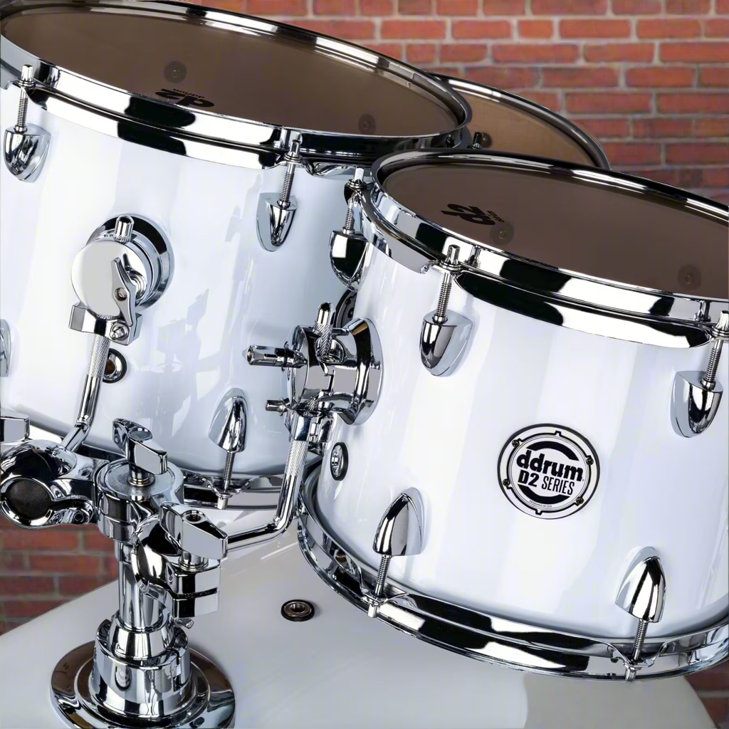 Image of Ddrum~D2 5-piece drum set w/cymbals~White