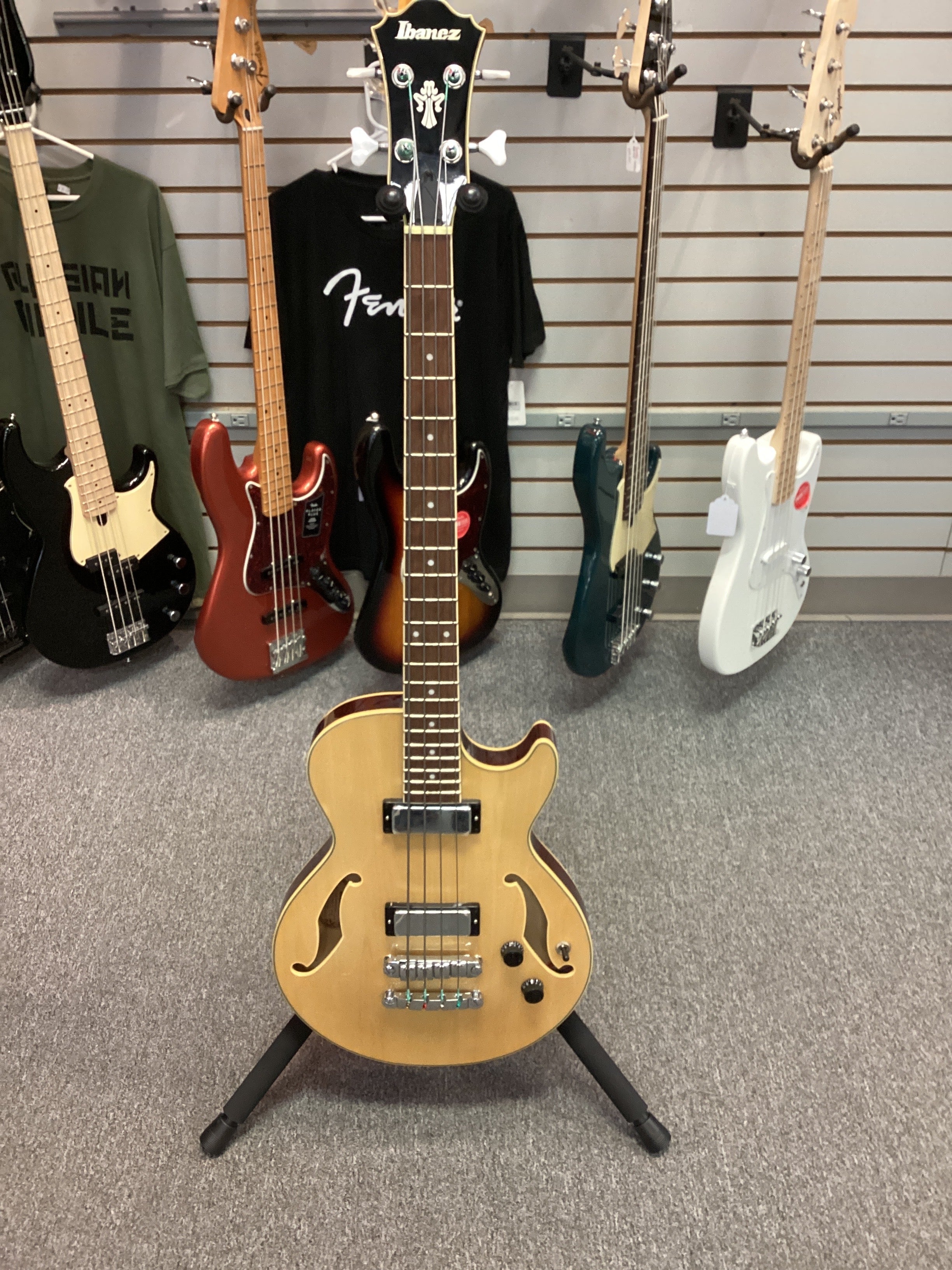 Image of Ibanez AGB200NT Hollow Body Bass