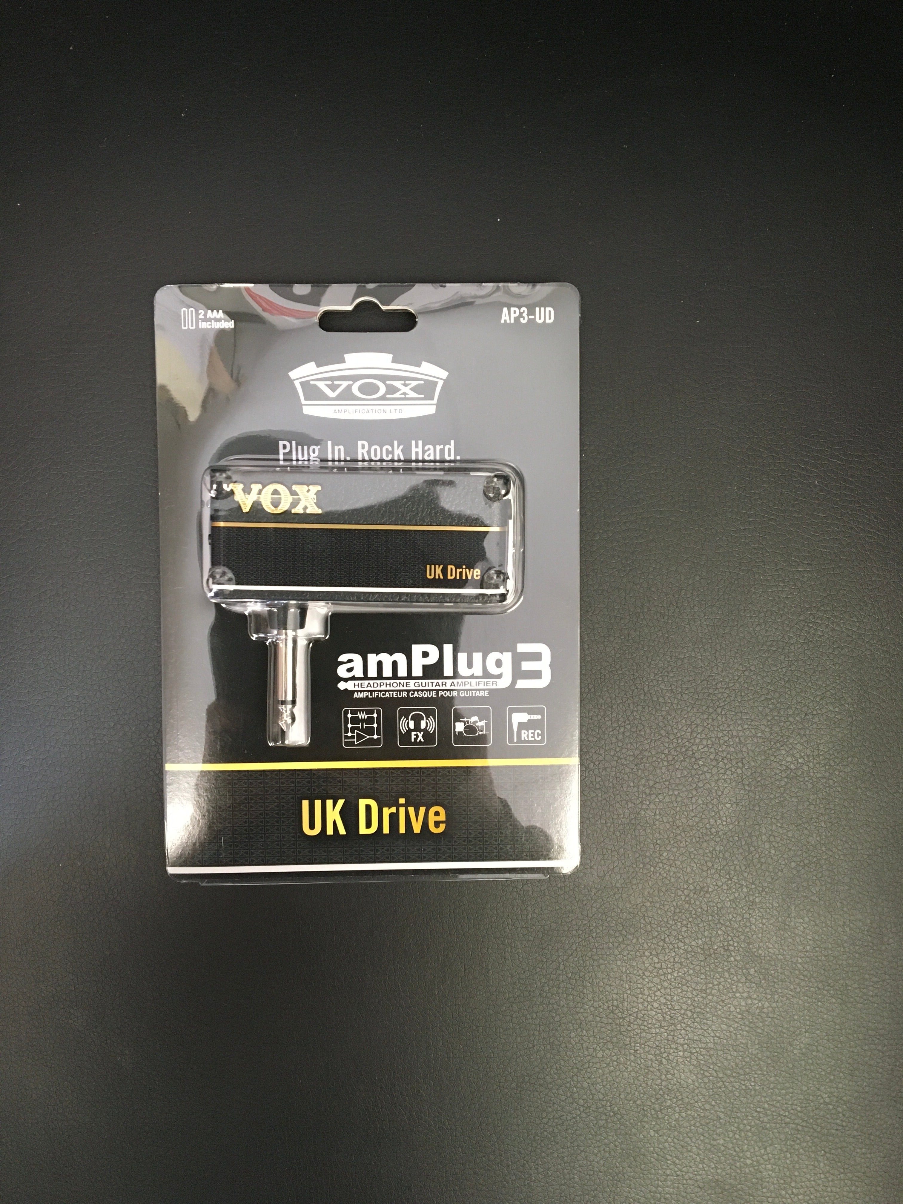 Vox amPlug3 Headphone Guitar Amplifier UK Drive AP3-UD