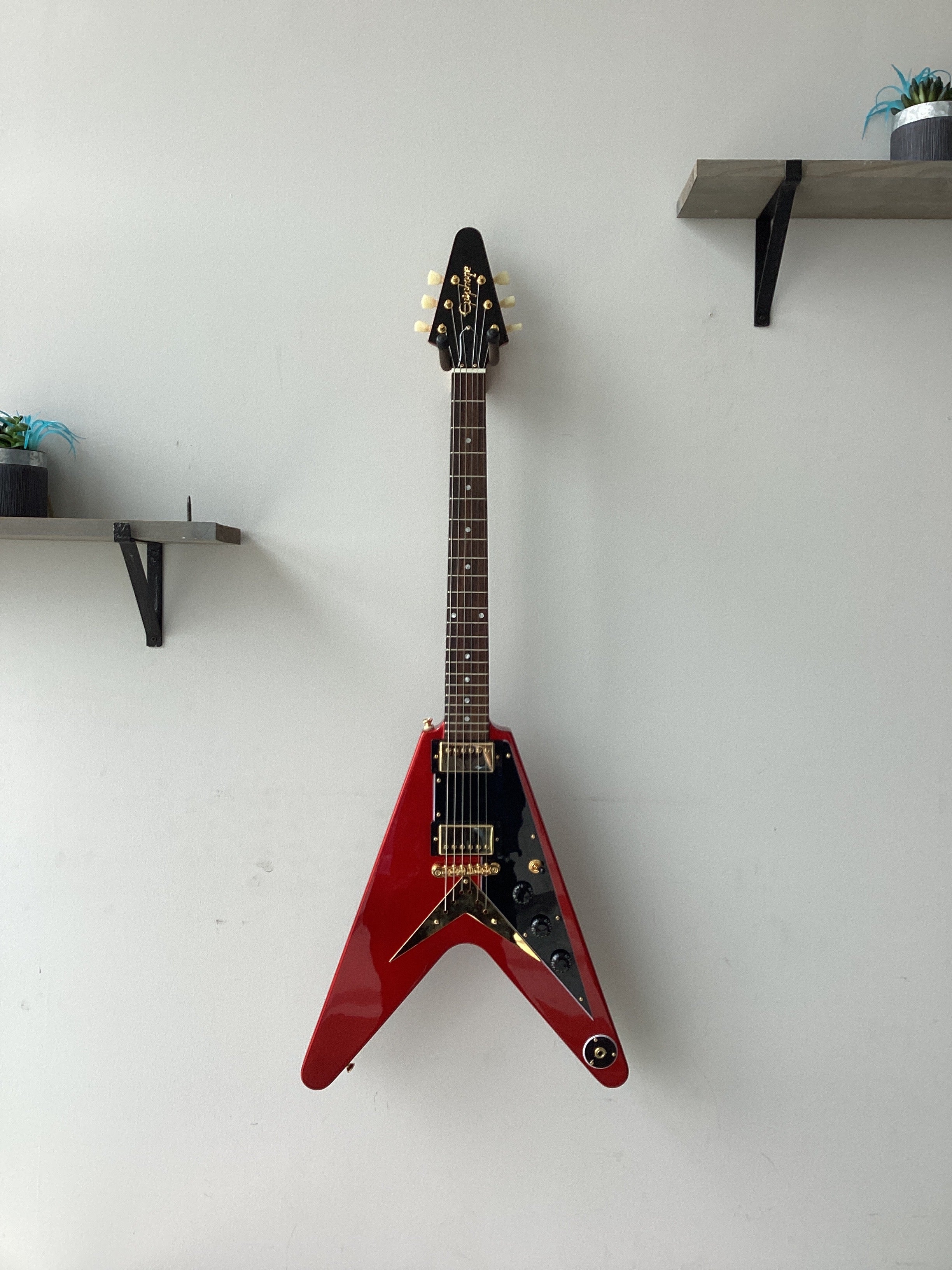 Image of Epiphone 50’s Flying V Ruby Red *Used*