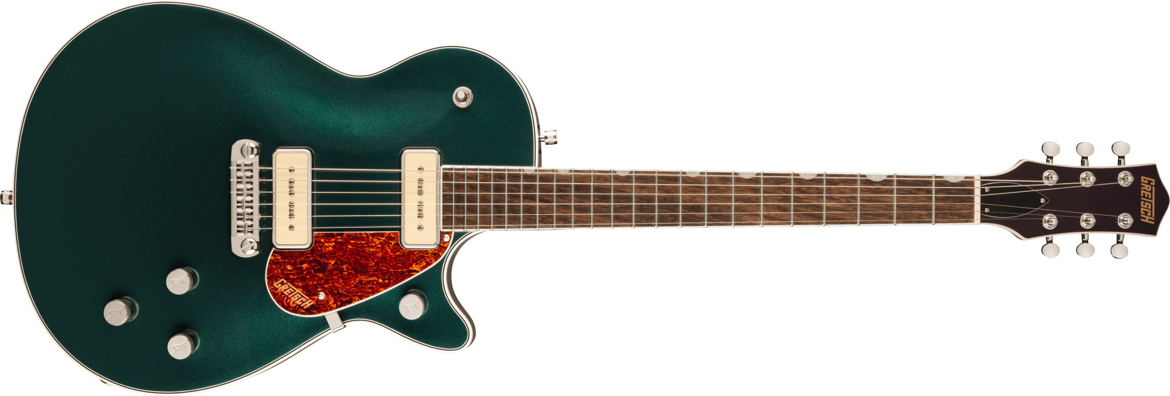 Image of Gretsch G5210 P90 Electromatic Jet Two 90 Single Cut Guitar Cadillac Green