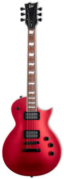 Image of LTD~EC-256~Single Cut Electric Guitar~Candy Apple Red Satin