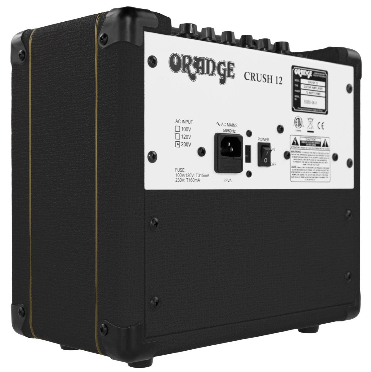 Image of Orange Crush 12 Guitar Amplifier Black