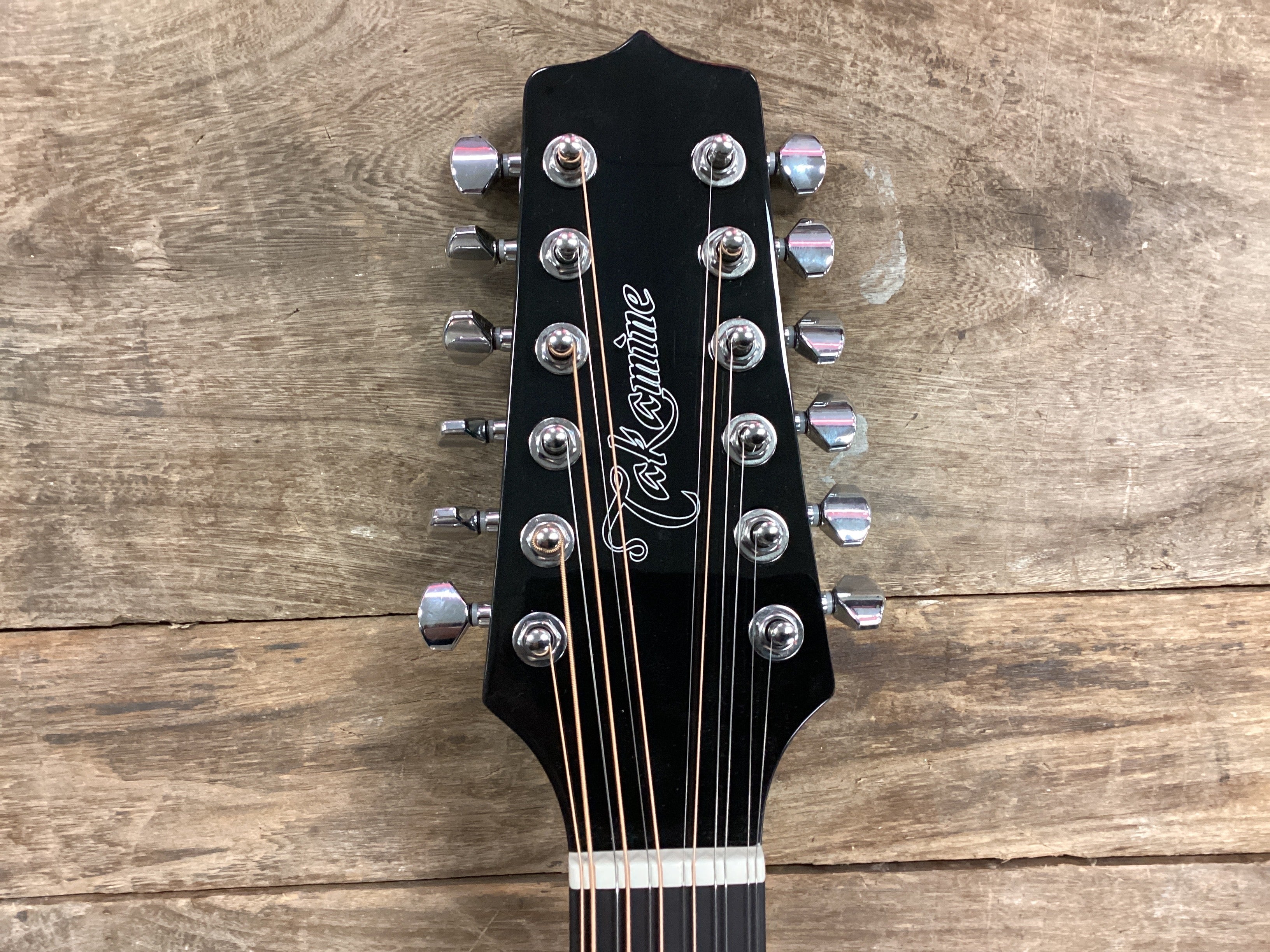 Image of Takamine GD30CE-12 BLK 12-String Acoustic-Electric Guitar