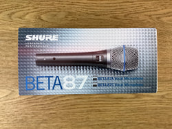 Shure BETA87A Supercardioid Condenser Vocal Microphone for Professional ...