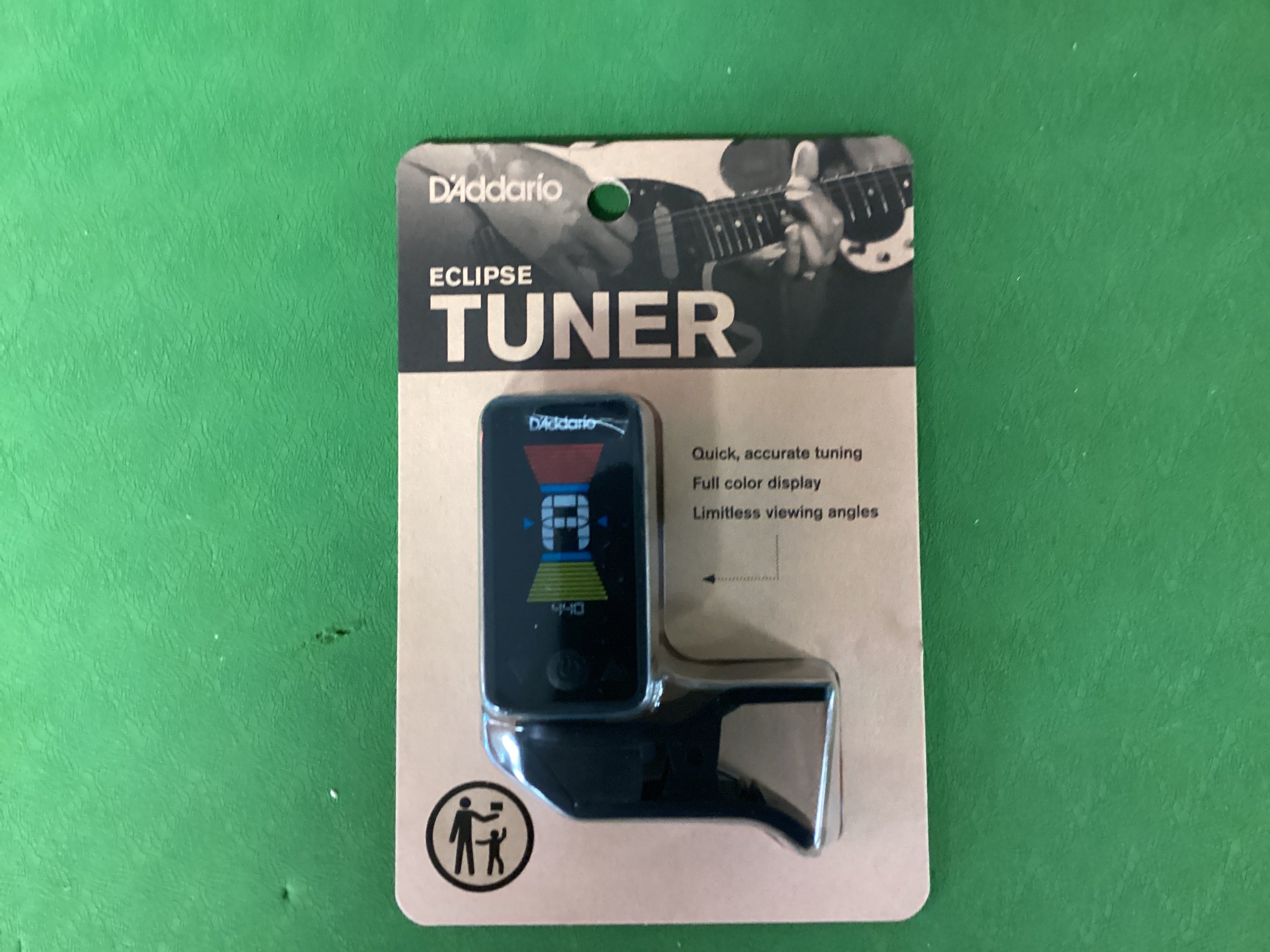 Image of DADDARIO Eclipse Headstock Tuner, PW-CT-17BK Black