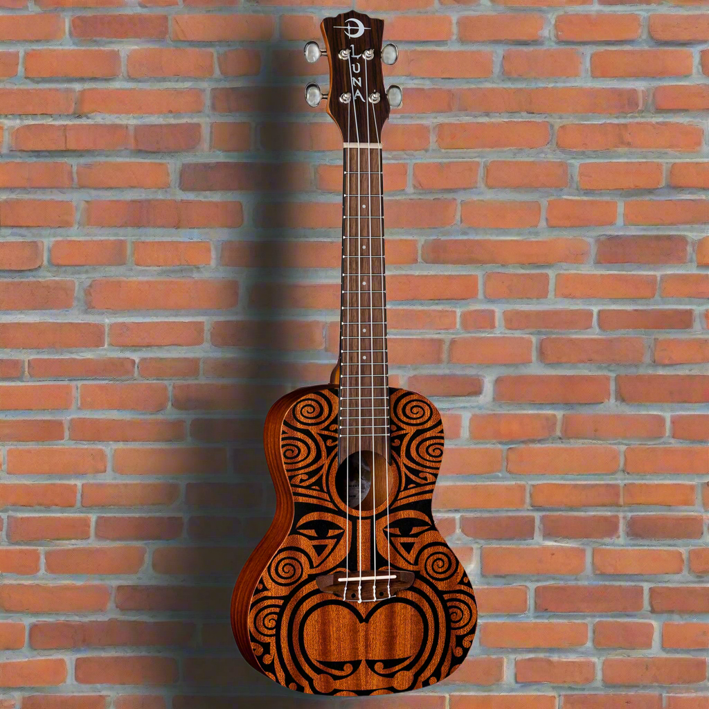 Image of LUNA UKE TRIBAL CONCERT UKULELE