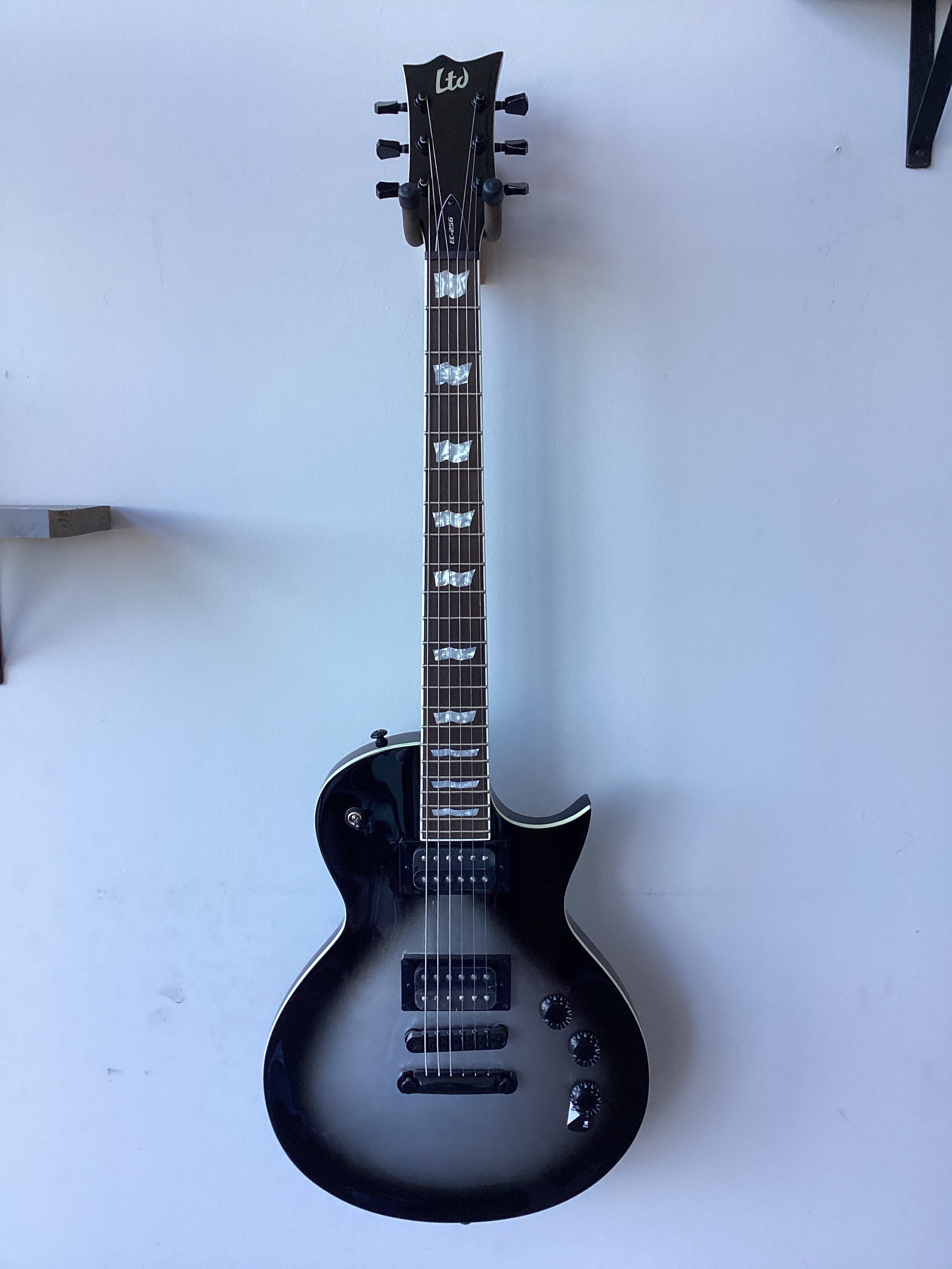 Image of LTD EC-256~Single Cut Electric Guitar~Silver Sunburst