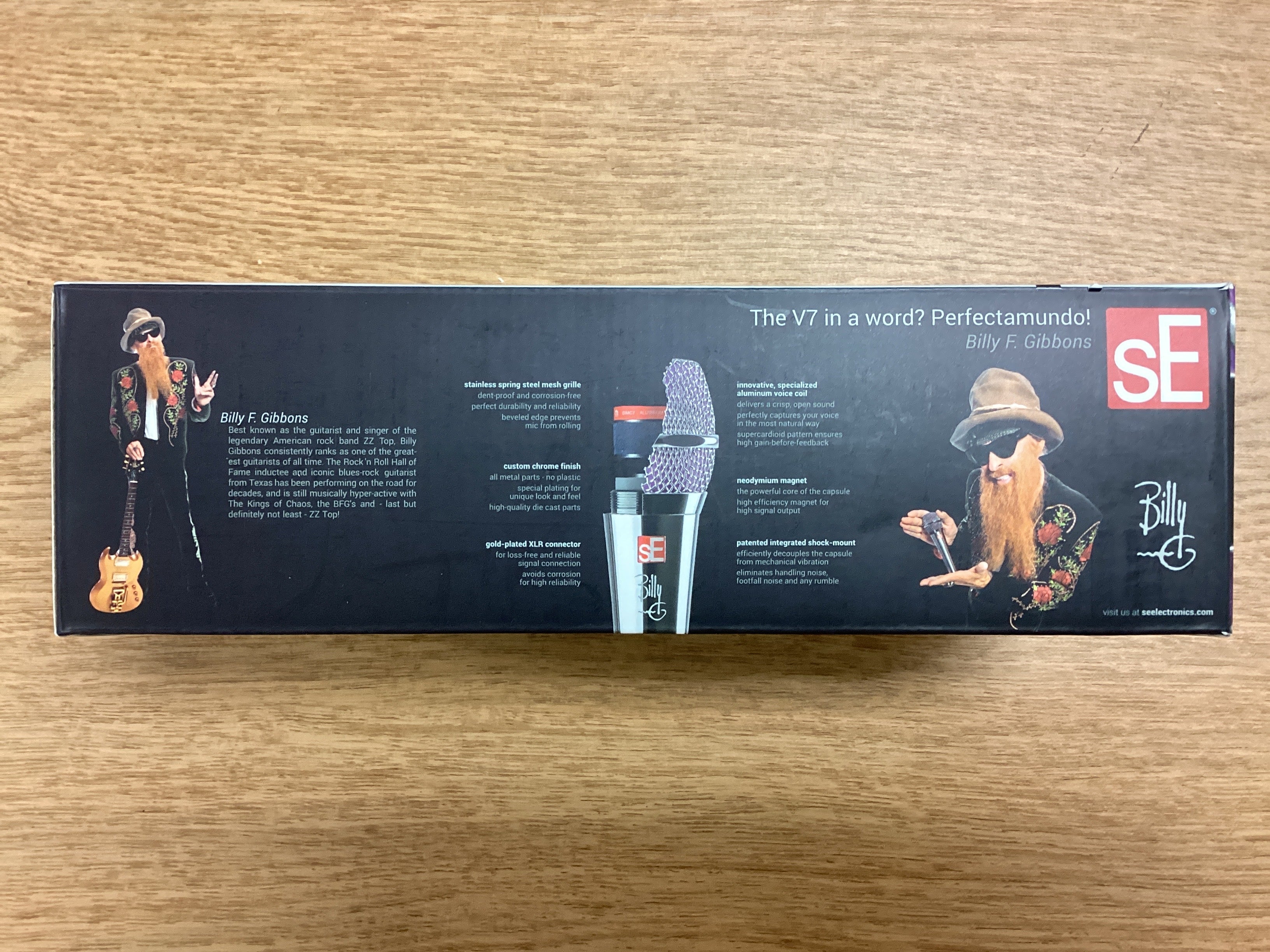 Image of sE V7 “Billy F Gibbons” Dynamic Vocal Mic