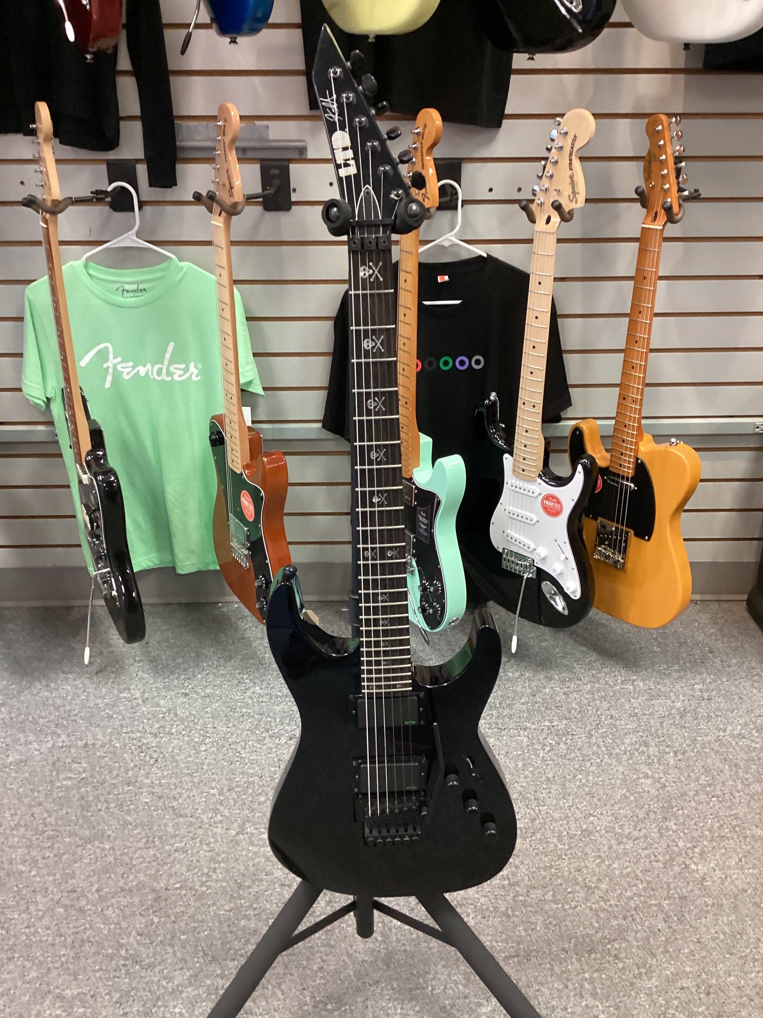 Image of LTD KH 602 Kirk Hammett Neck Thru EMG Bone Breakers with case