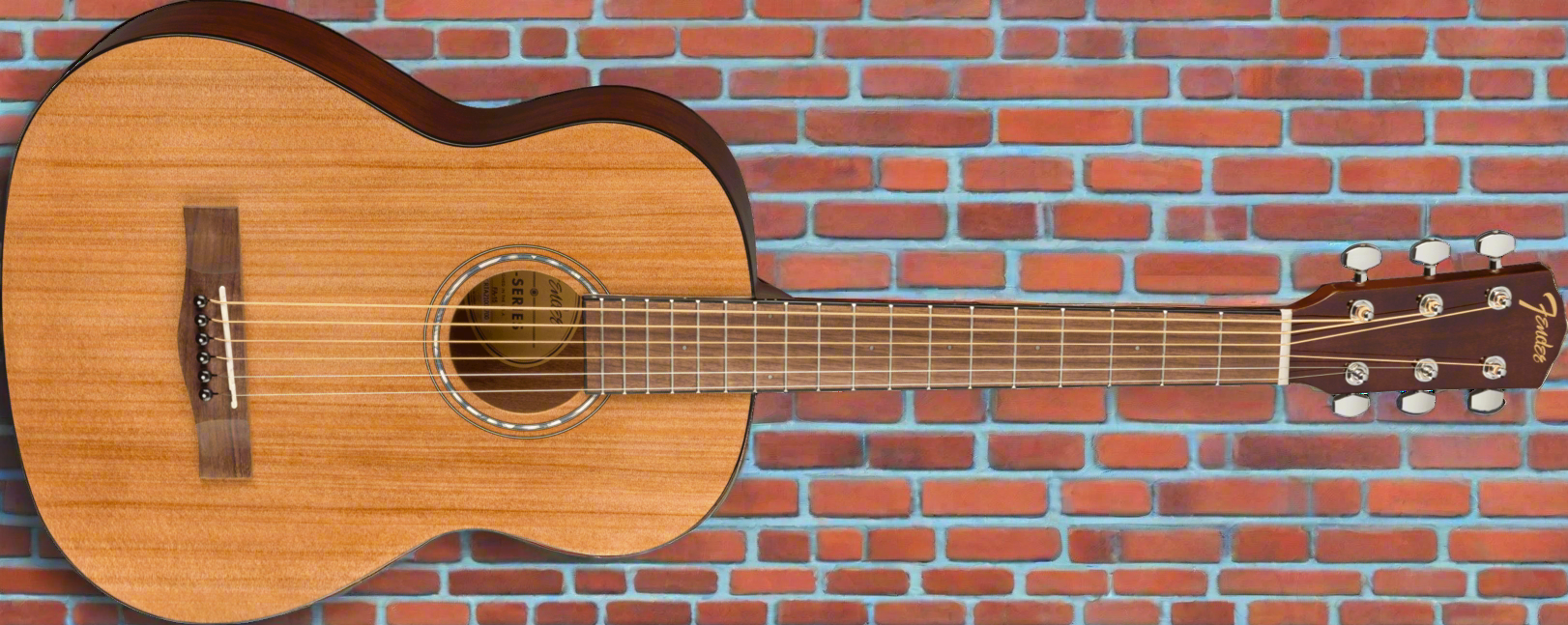 Image of FENDER FA-15 3/4 Scale Steel with Gig Bag, Walnut Fingerboard, Natural