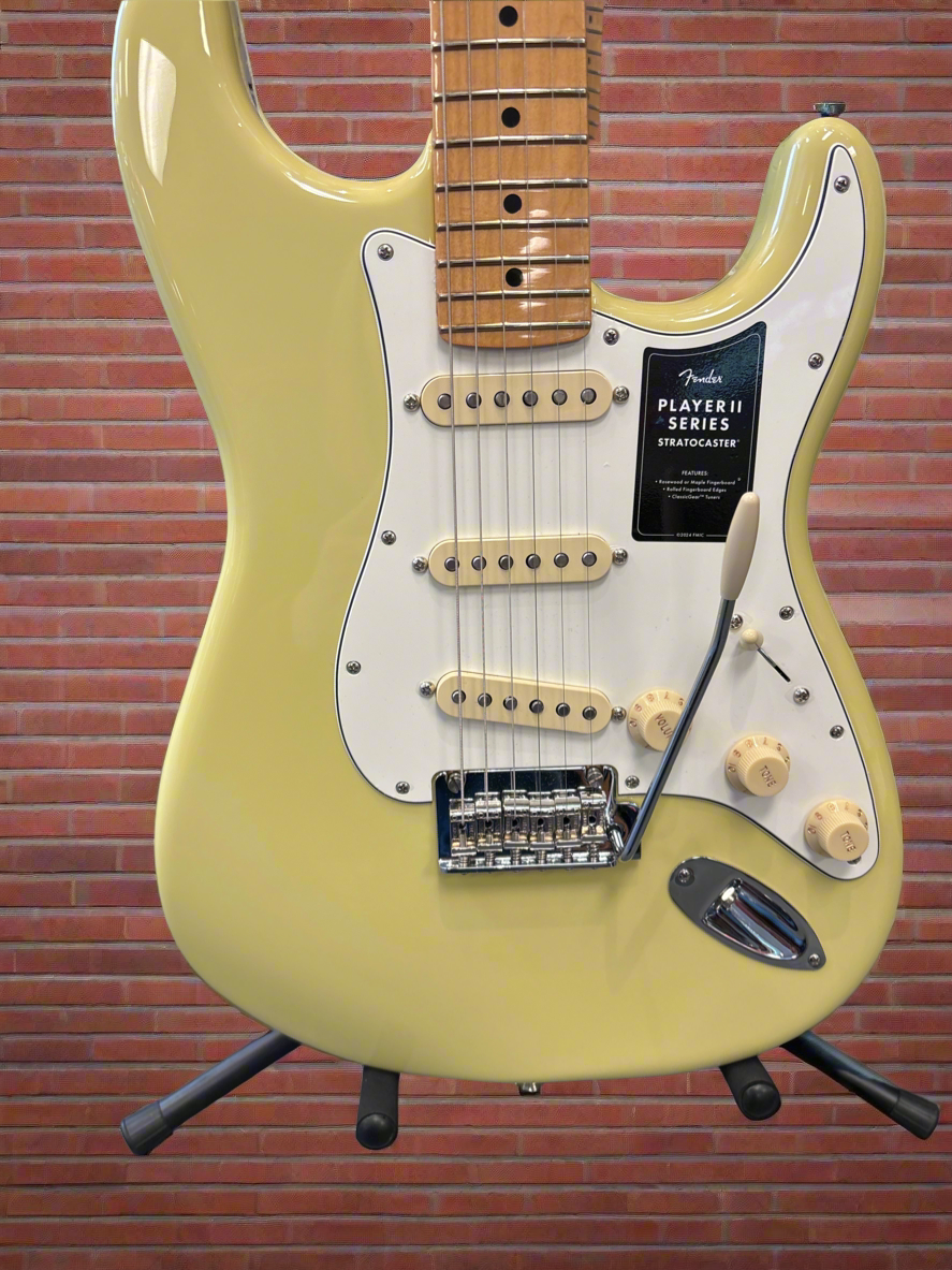 Image of FENDER Player II Stratocaster®, Maple Fingerboard, Hialeah Yellow