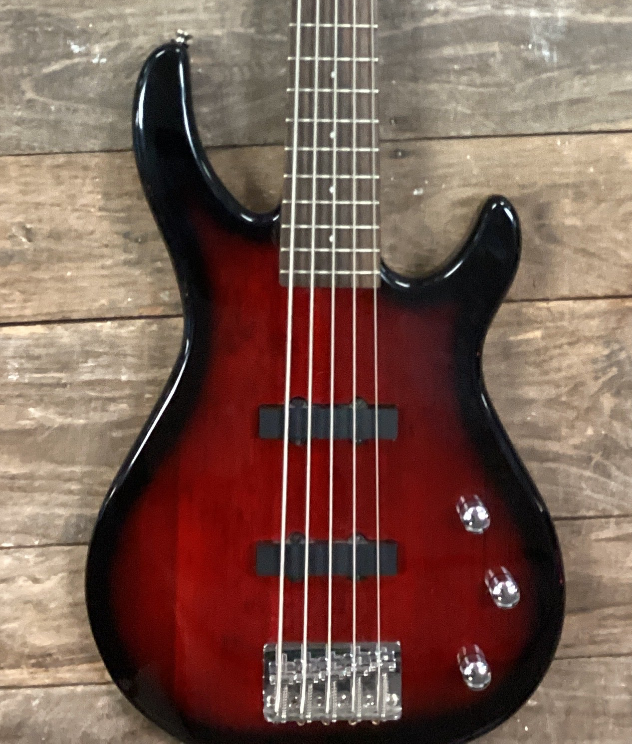 Image of USED Squier MB5 5-String Bass