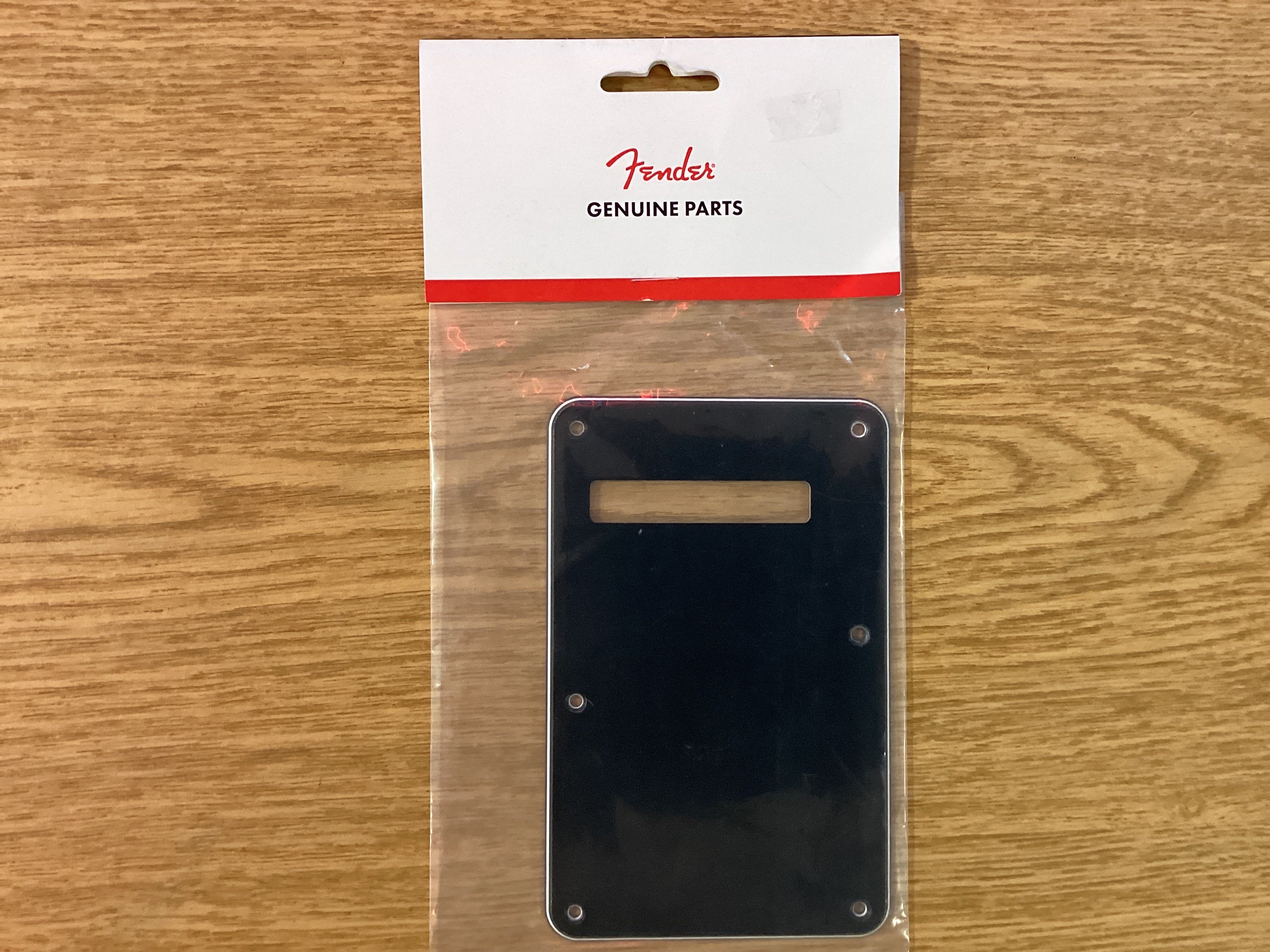 Image of Fender Strat Backplate 3-ply B/W/B